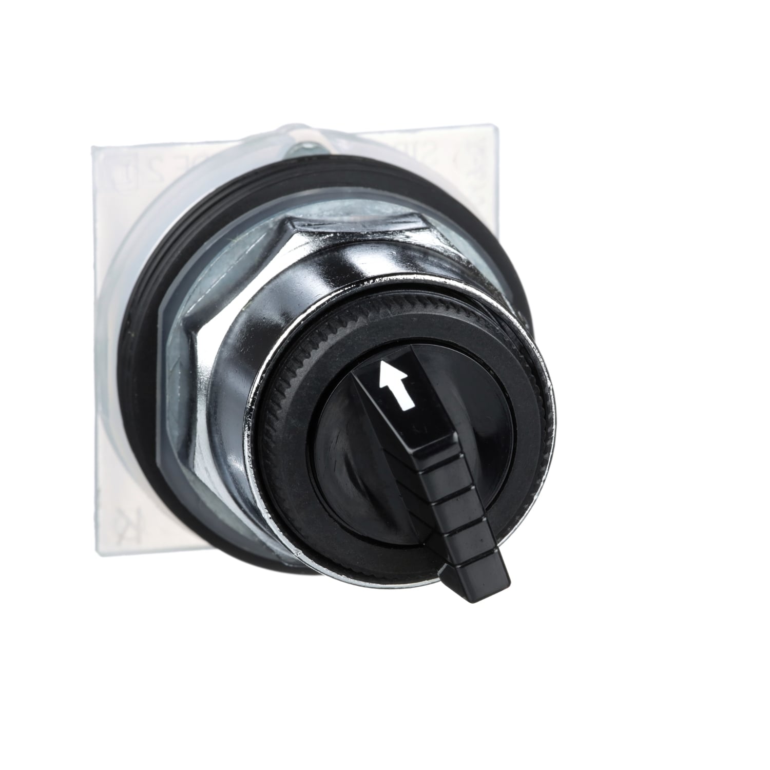 9001KS88B Harmony Heavy Duty Non-Illuminated Selector Switch Operator, 30 mm, Knob Operator, 4 Positions, Black