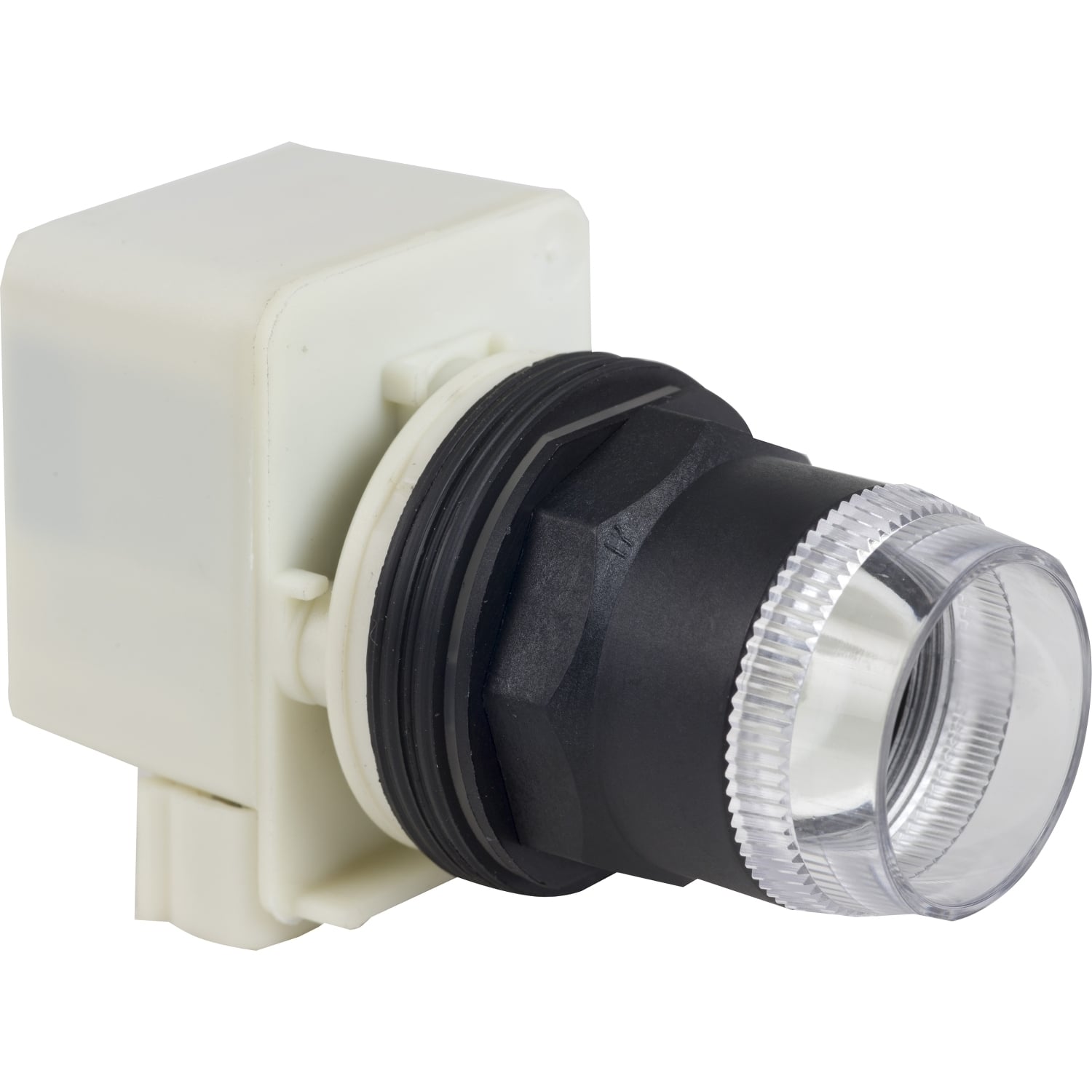 9001SK1L1 Harmony Type SK Corrosion-Resistant Dusttight/Oiltight/Watertight Heavy Duty Transformer Illuminated Pushbutton Operator With Plastic Full Guard, 30 mm, SPDT Contact, Flush Operator, Momentary Contact