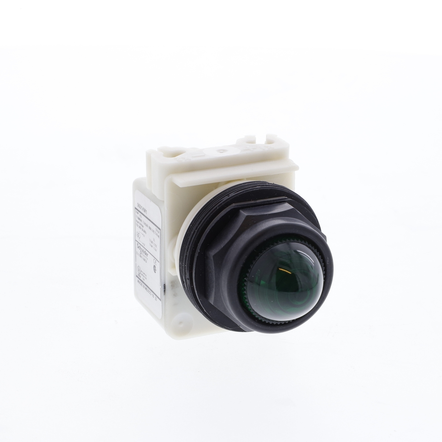 9001SKP1G9 Harmony Type SK Corrosion-Resistant Pilot Light, 110 to 120 V AC, 2.4 VA, Domed Lens, Panel Mount