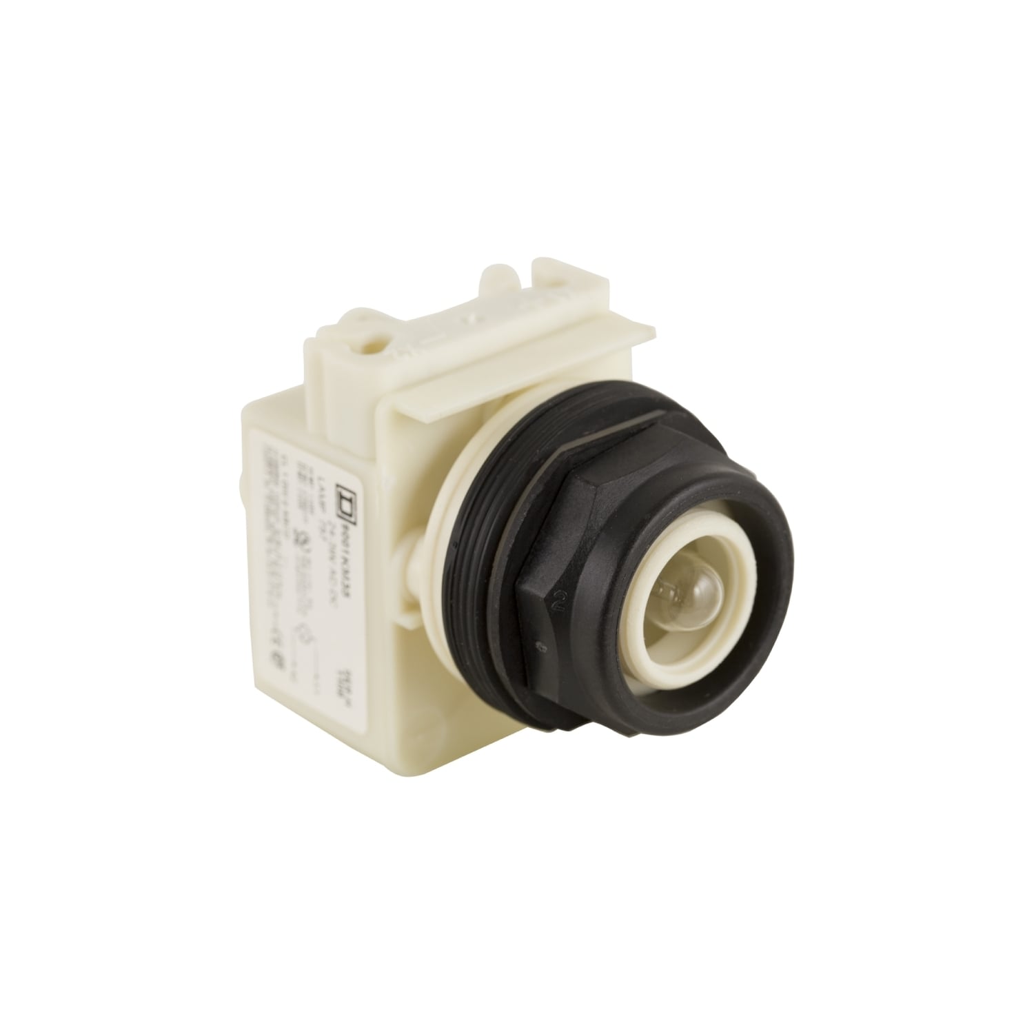 9001SKP35 Harmony Type SK Full Voltage Standard Pilot Light, 24 to 28 V AC/DC, 1.2 VA, Round Lens, Panel Mount