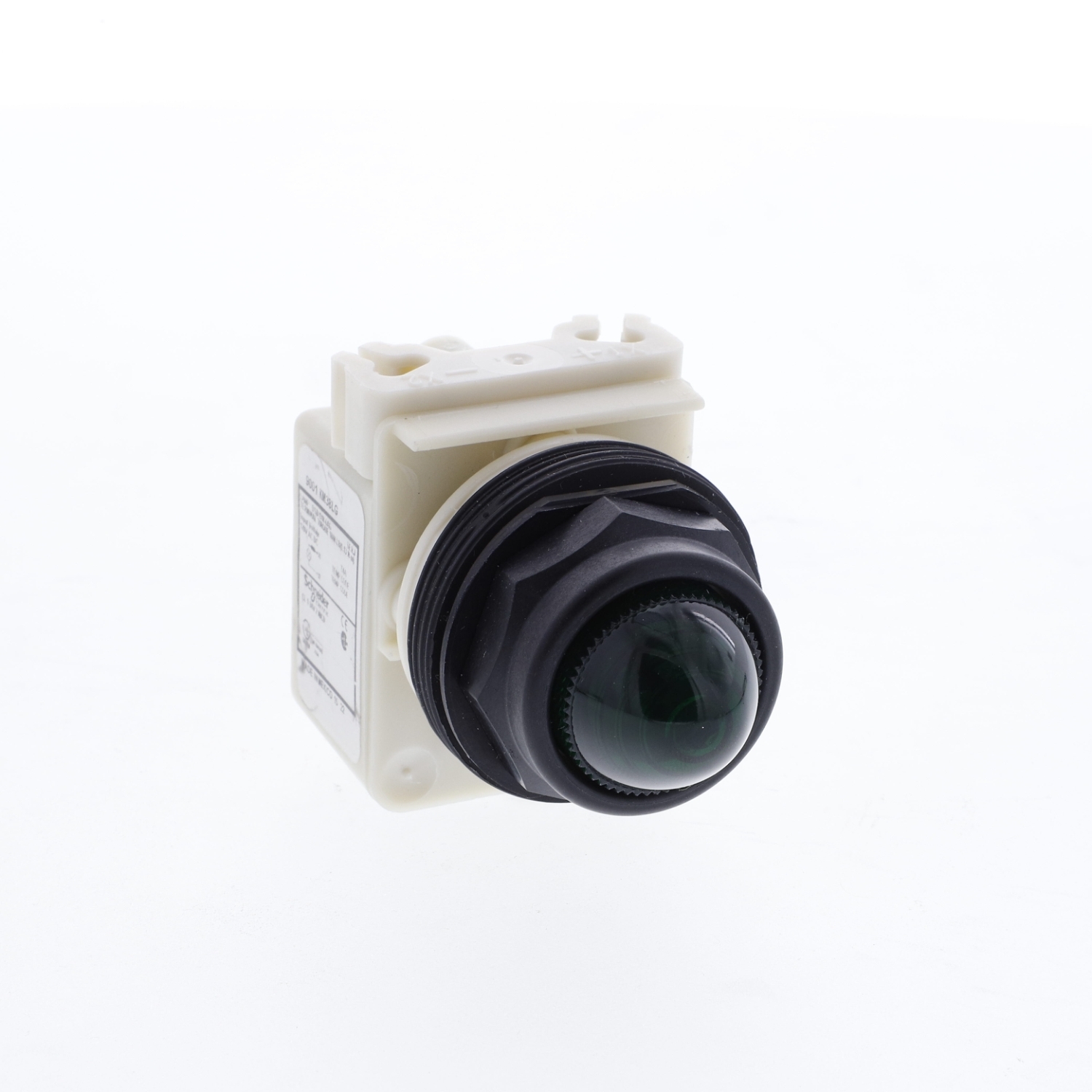 9001SKP38LGG9 Harmony Type SK Pilot Light, 120 V AC/DC, 1.4 VA, Domed Lens, Panel Mount