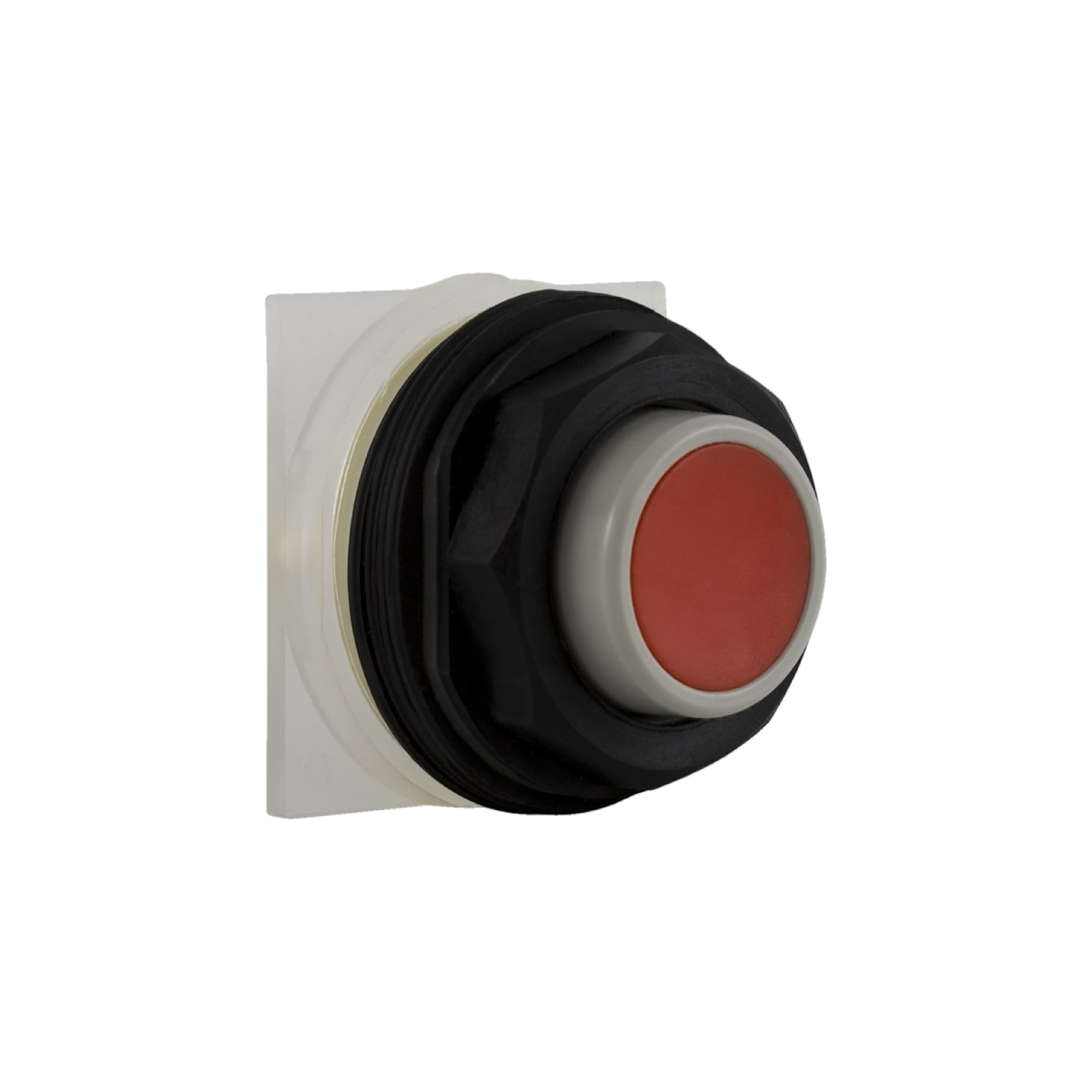 9001SKR3R Harmony Heavy Duty Non-Illuminated Octagonal Type SK Unmarked Pushbutton Operator, 1.18 in, 2 Positions, Black/Red