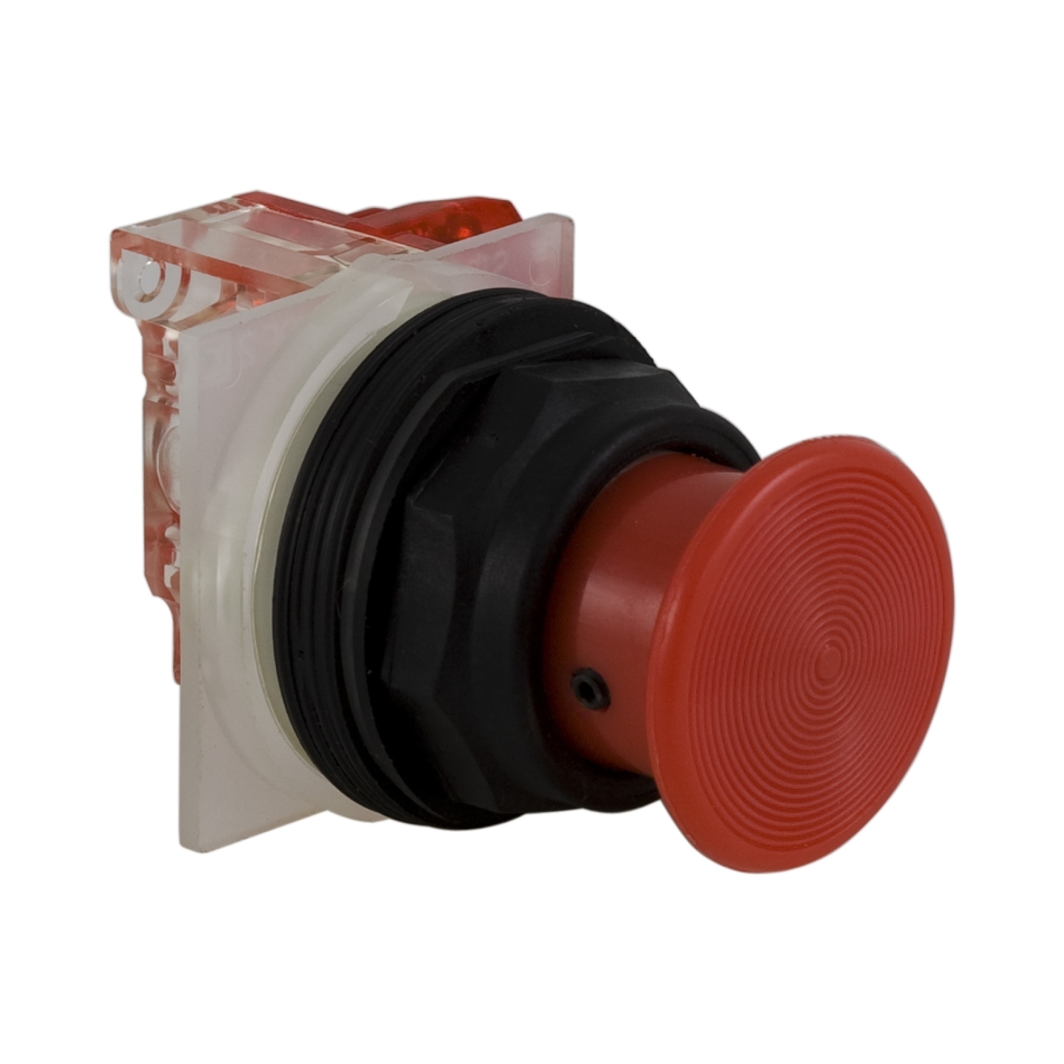 9001SKR4R Harmony Non-Illuminated Type SK Pushbutton Operator, 1.18 in, 2 Positions, Black/Red
