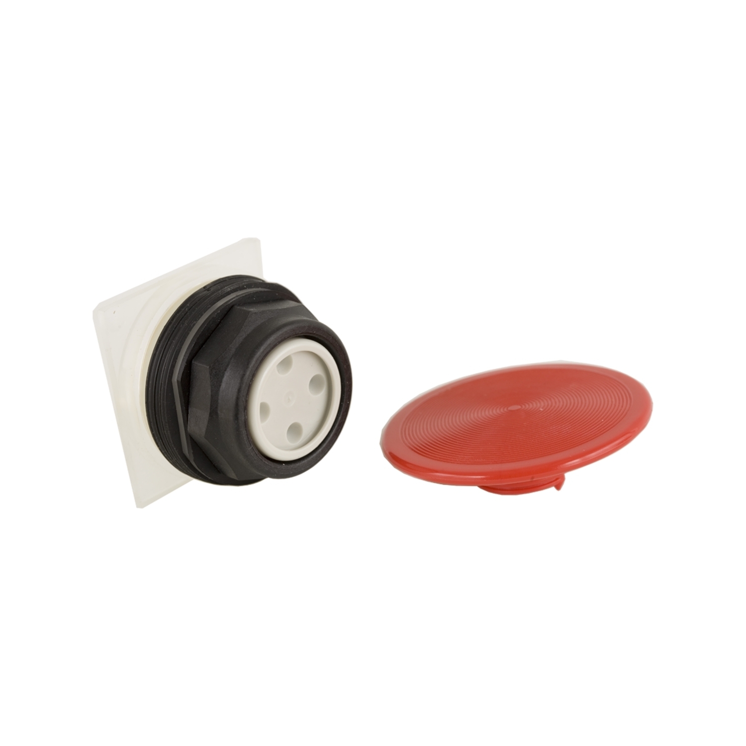 9001SKR5R 9001SK Type SK 2 Position Non-Illuminated Pushbutton Operator, 30 mm, 2 Positions, Black/Orange