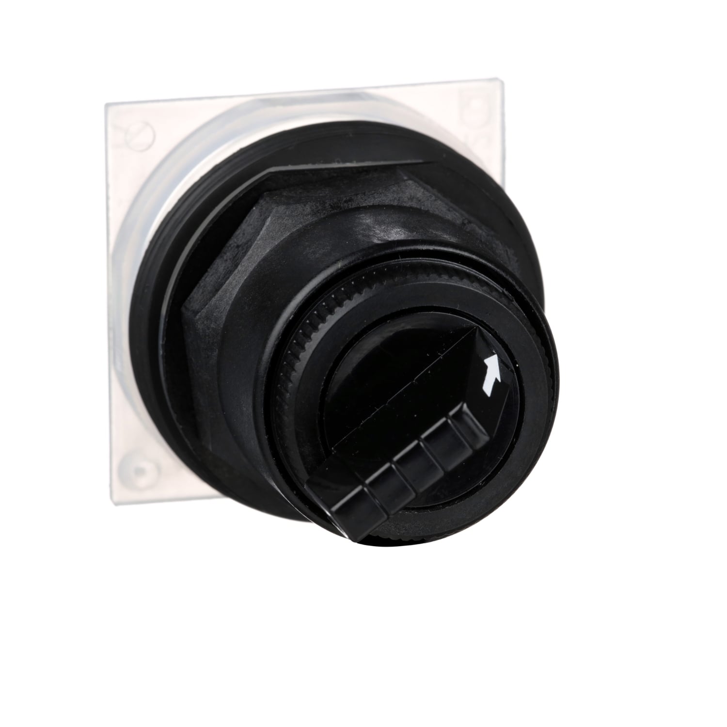 9001SKS11B Harmony Heavy Duty Non-Illuminated Selector Switch Operator, 30 mm, Knob Operator, 2 Positions, Black