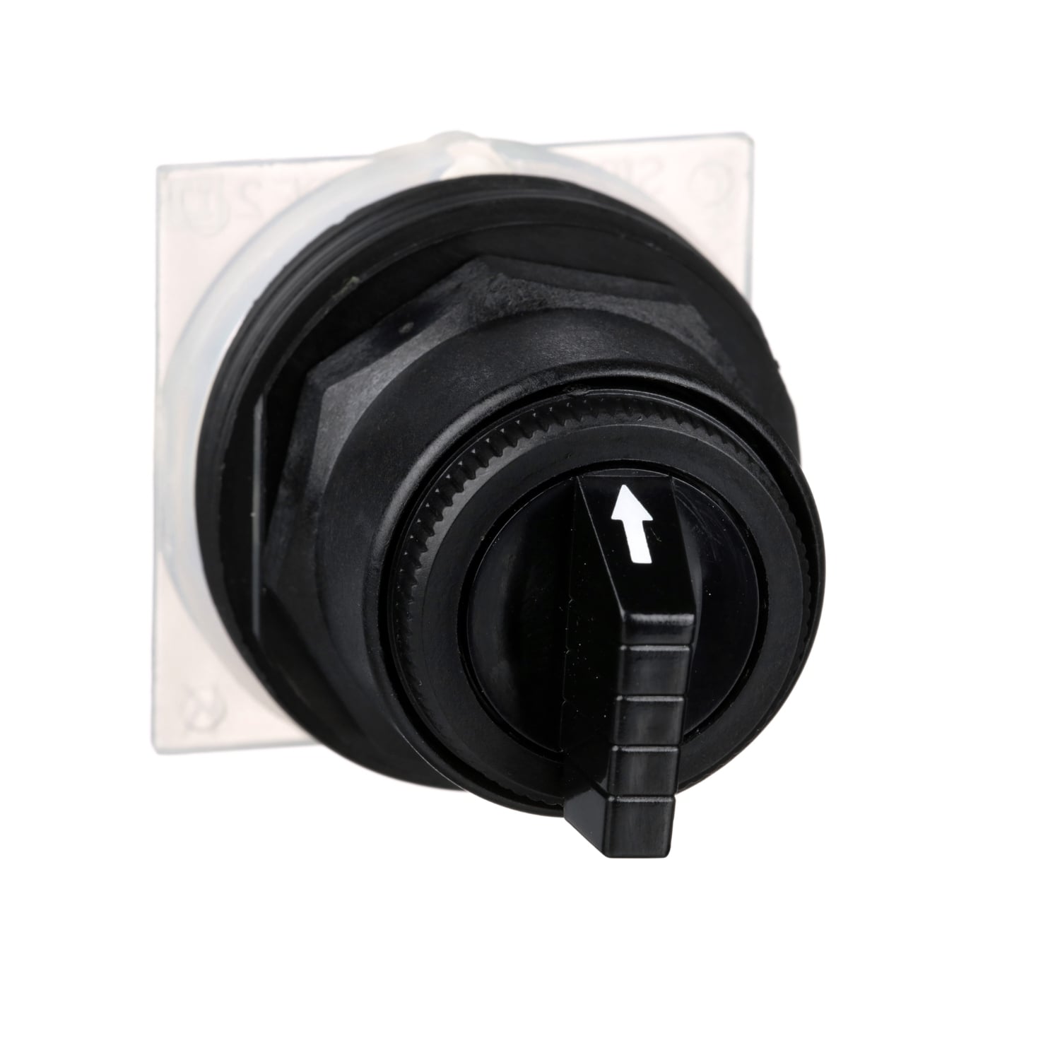 9001SKS43B Harmony Heavy Duty Non-Illuminated Selector Switch Operator, 30 mm, Knob Operator, 3 Positions, Black