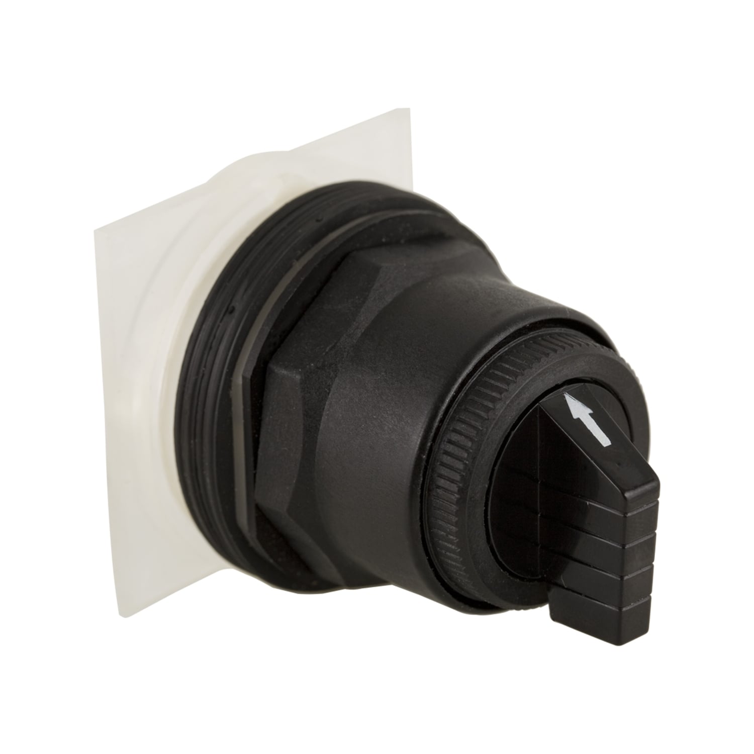 9001SKS53B Harmony Type K Non-Illuminated Round Selector Switch Operator, 30 mm, Knob Operator, 3 Positions, Black