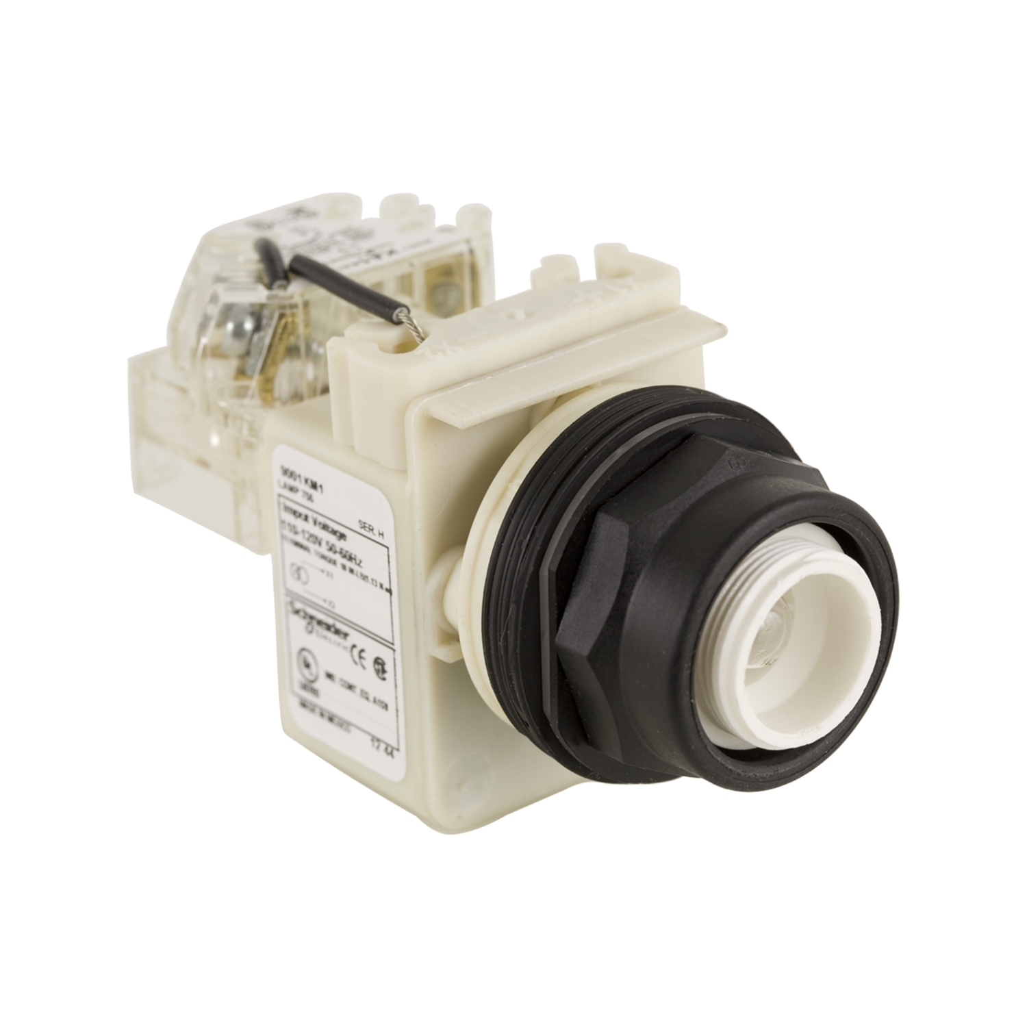 9001SKT1 9001SK Type SK Pilot Light, 110 to 120 V AC/DC, Panel Mounting