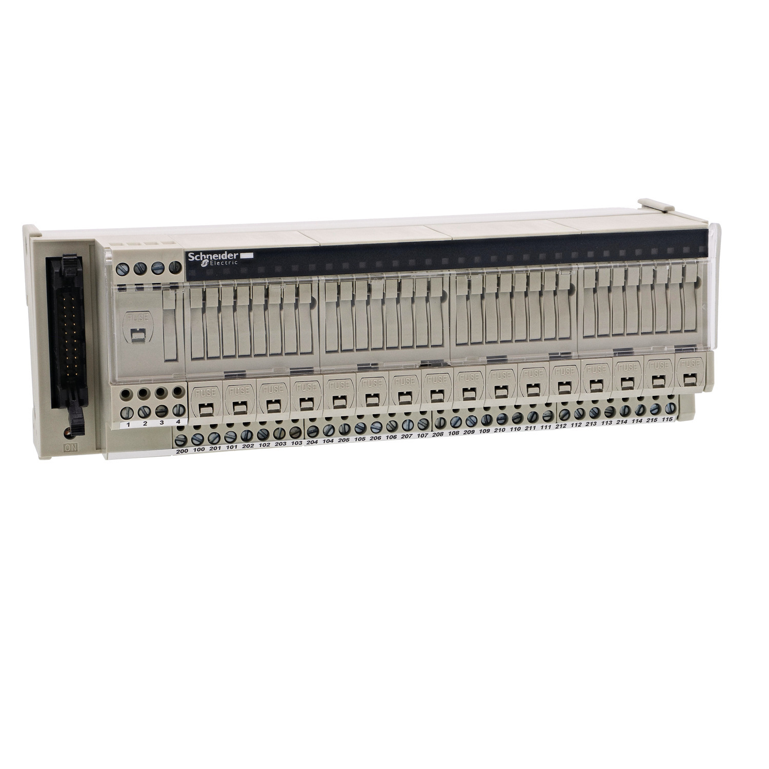 ABE7H16F43 Advantys Telefast Passive Universal Connection Sub-Base, 32 Terminals, Screw Wire Clamp, Output Function