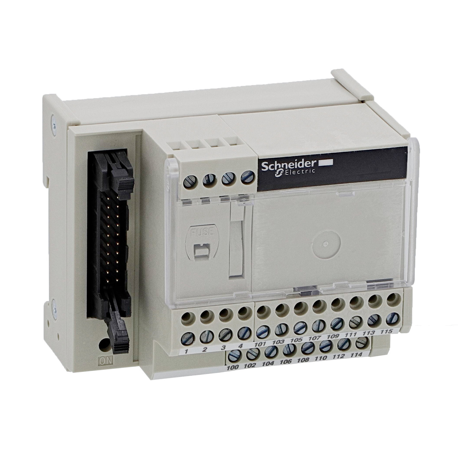 ABE7H16R50 Advantys Telefast Passive Connection Sub-Base, 16 Terminals, Screw Wire Clamp, Input/Output Function, For Use With Quantum Automation Platform