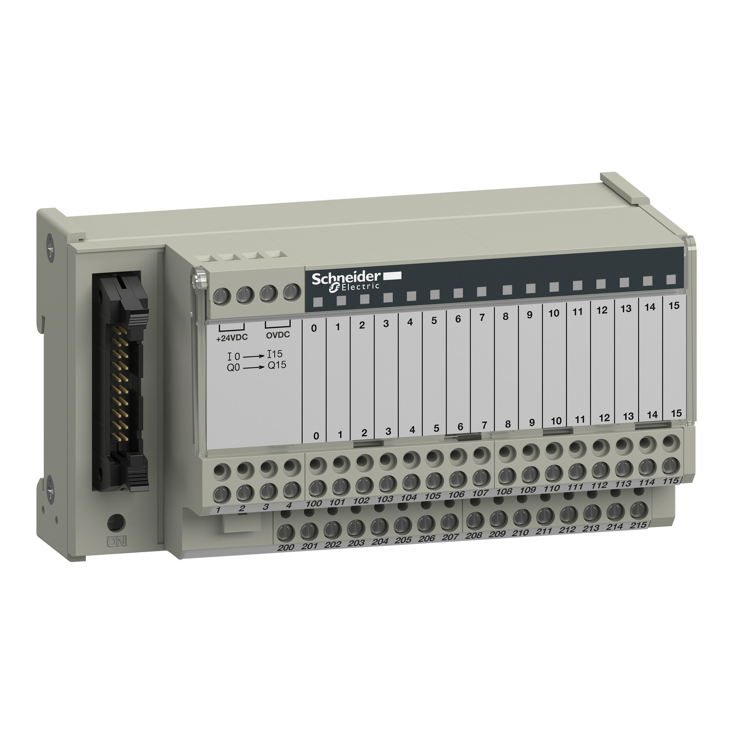 ABE7H16S21 Advantys Telefast Passive Connection Sub-Base, 32 Terminals, Screw Wire Clamp, Input/Output Function, For Use With Quantum Automation Platform