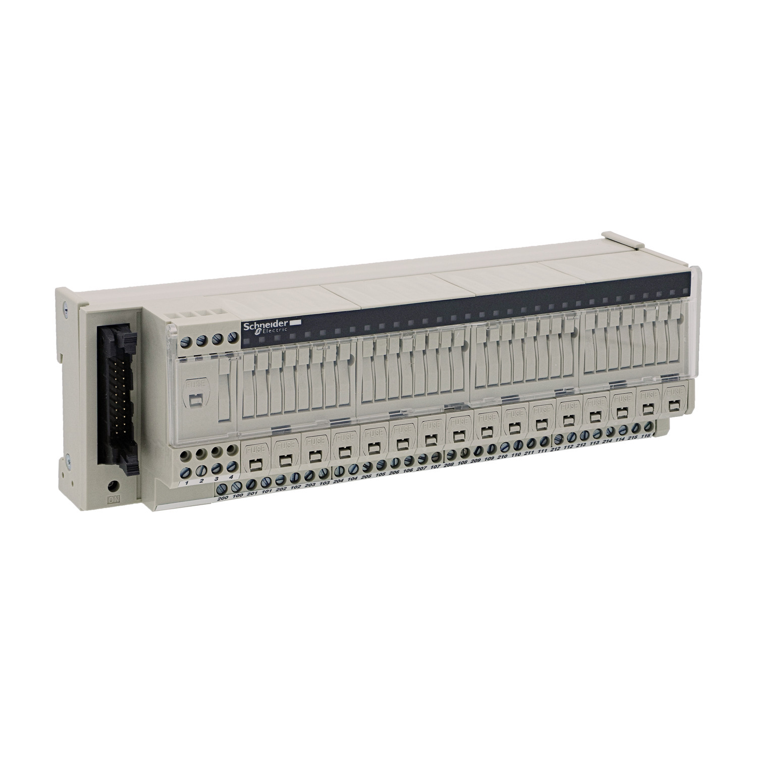 ABE7H16S43 Advantys Telefast Passive Universal Connection Sub-Base, 32 Terminals, Screw Wire Clamp, Input Function