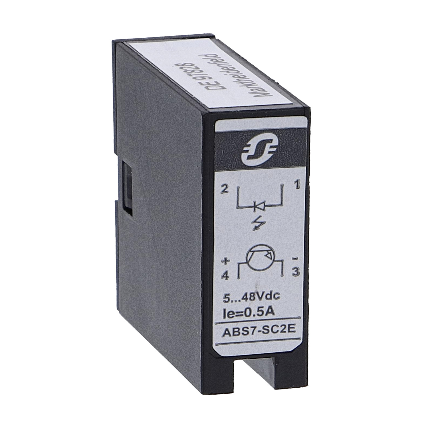 ABS7SC2E Advantys Telefast Plug-In Solid State Relay, 0.5 A, 24 V V Coil