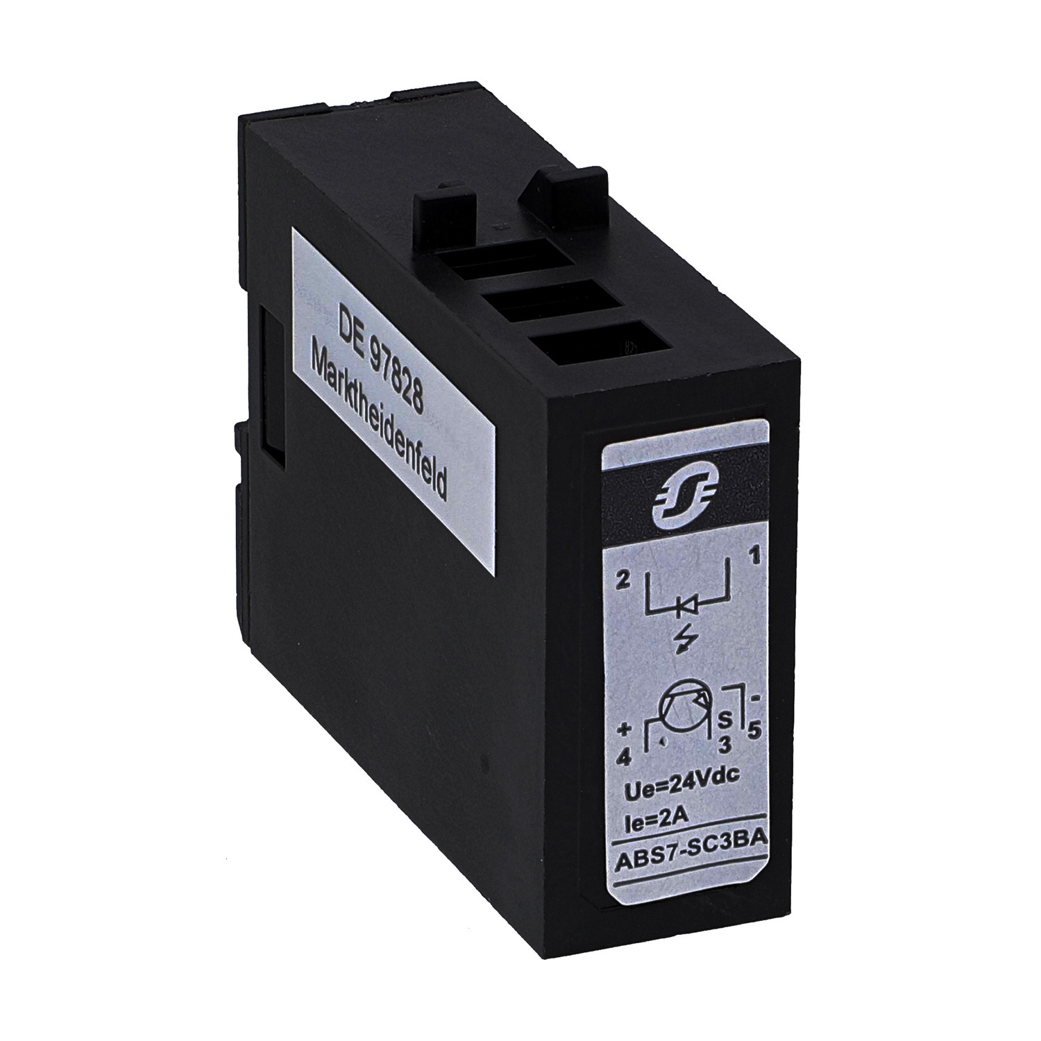 ABS7SC3BA Advantys Telefast Solid State Output Relay, 2 A, 24 V DC V Coil