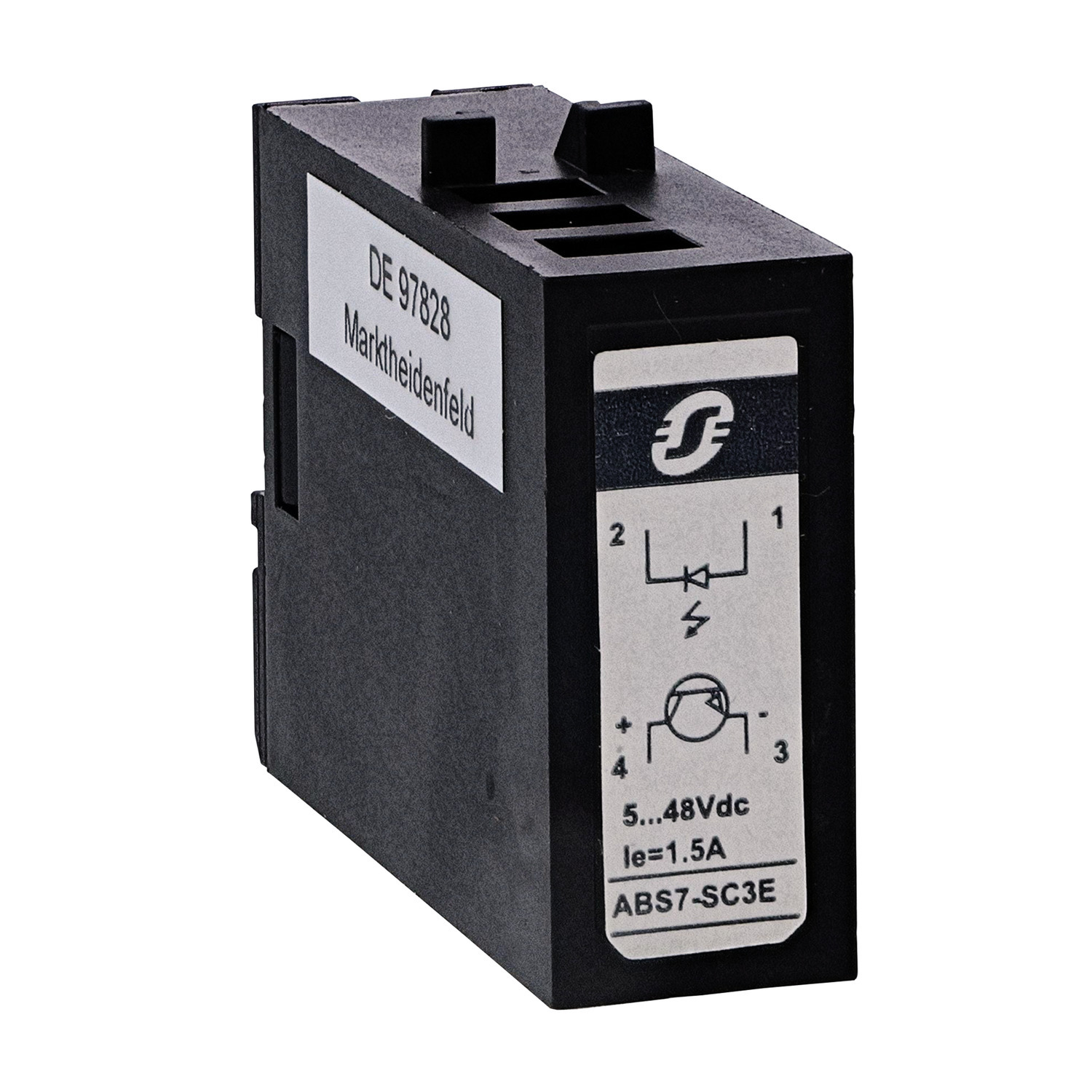 ABS7SC3E Advantys Telefast Plug-In Solid State Relay, 1.5 A, 24 V V Coil