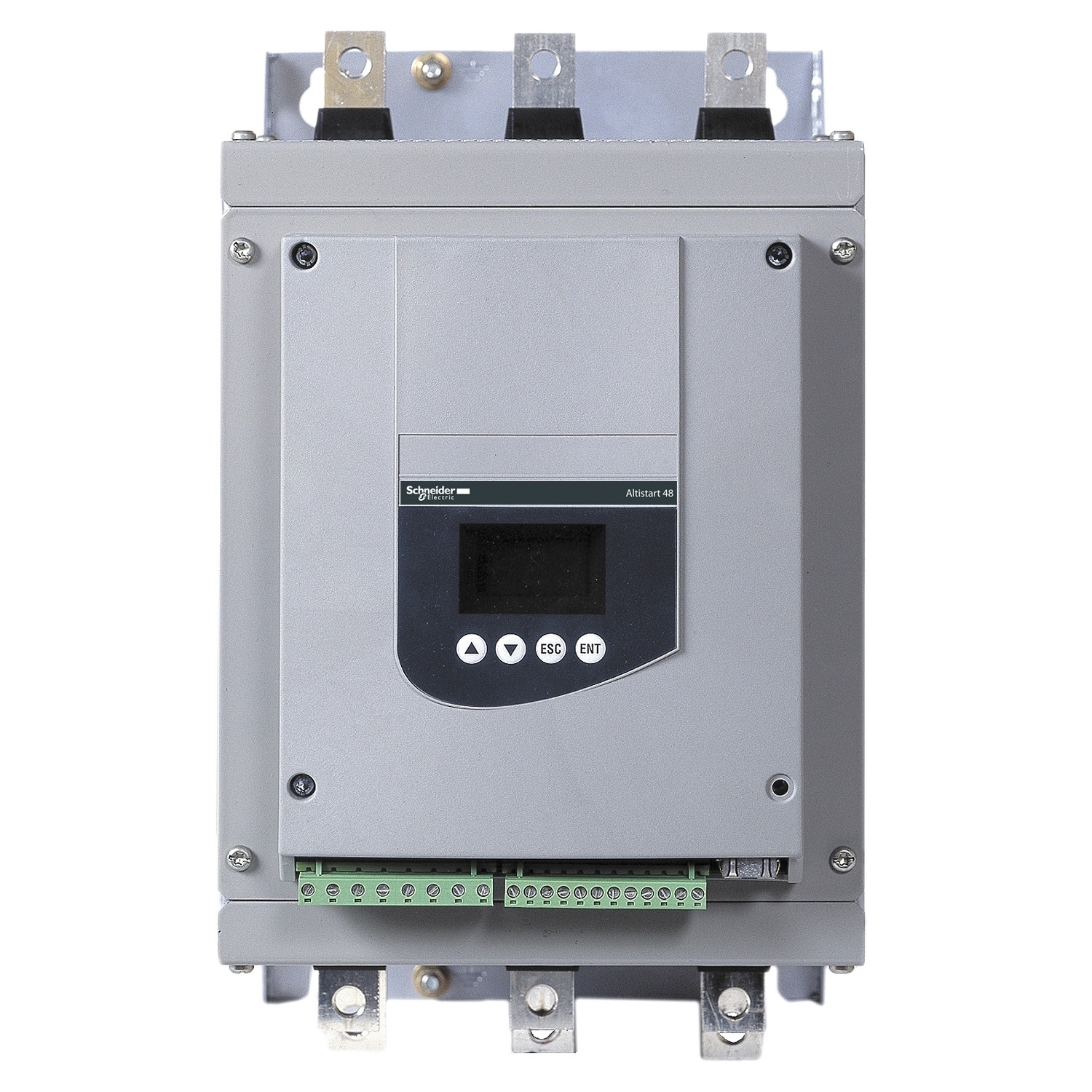 ATS48C17Y ATS48 Standard Duty Soft Starter, 110/230 VAC V Coil, IP00 Enclosure