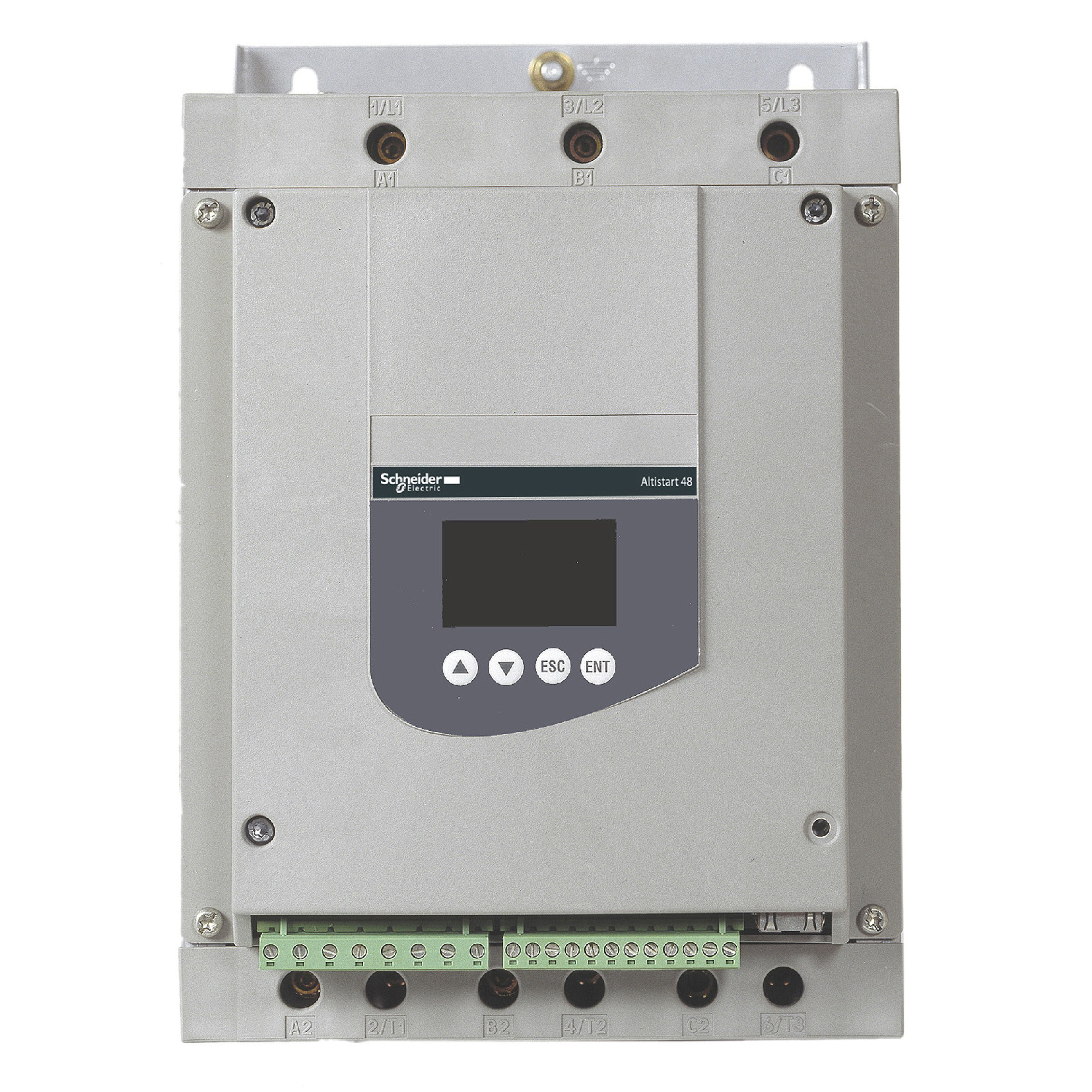 ATS48D75Y Altistart Standard Duty Soft Starter With Heat Sink, 110/230 VAC V Coil, IP20 Enclosure