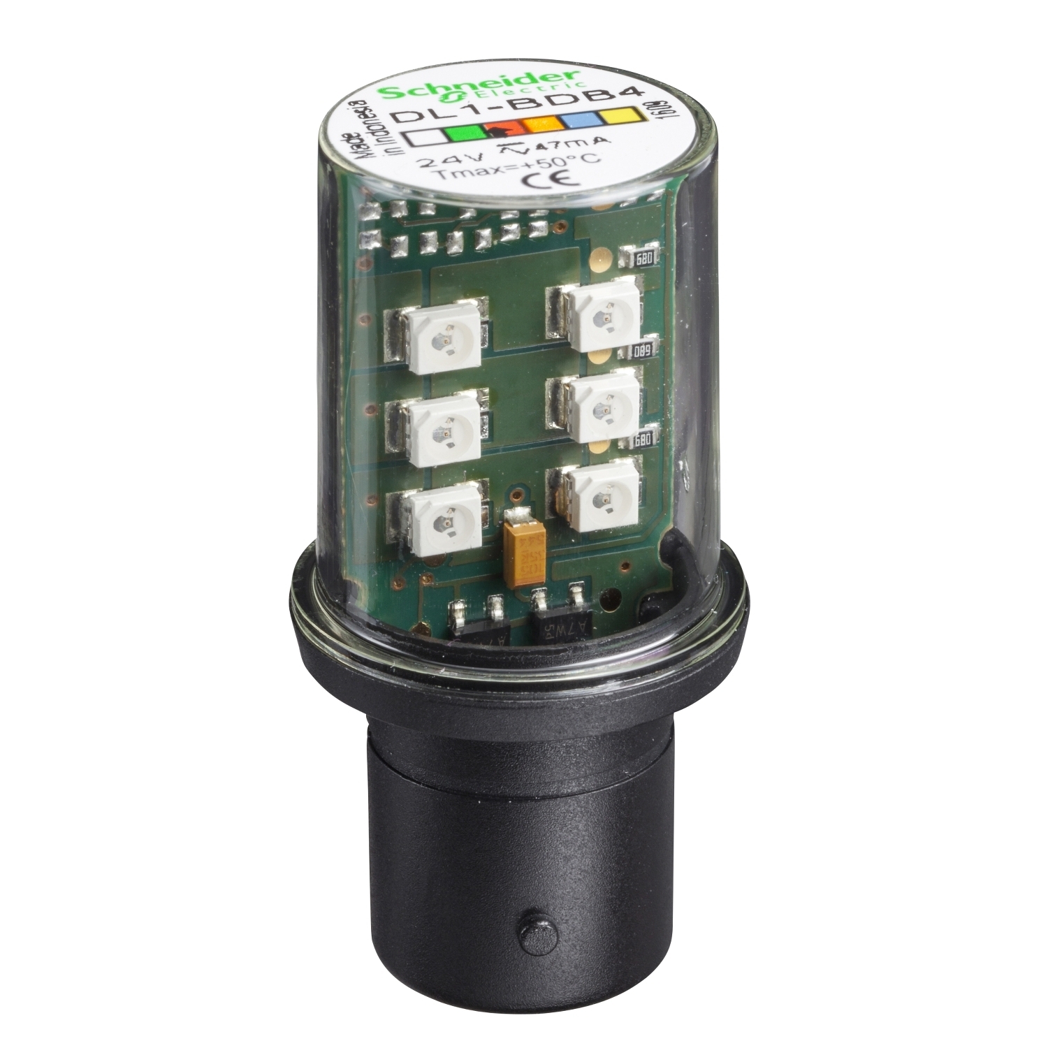 DL1BDB4 Harmony DL Series Steady-On Protected Bulb, BA15D LED Lamp