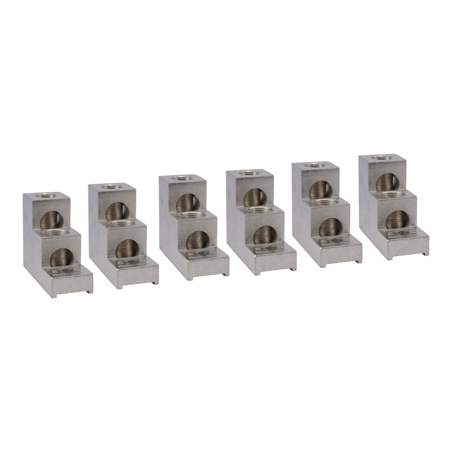 DZ2FK6 Contactor Lug Kit, 3 Poles, For Use With TeSys F LC1F500 500 A F-Line Contactor
