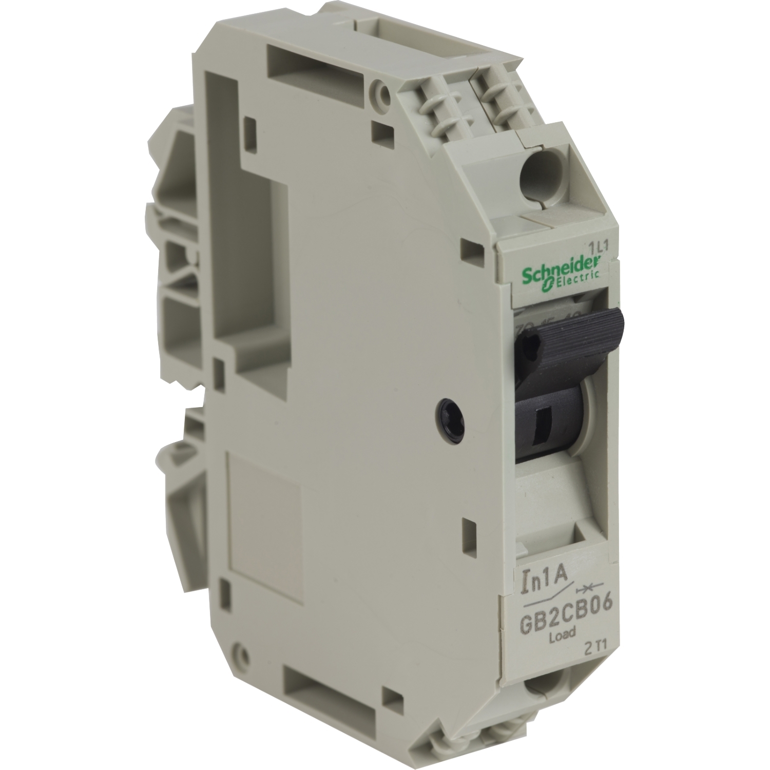GB2CB06 GB2 Motor Circuit Protector, 250/277 V AC/48 V DC, 1 A, 1 kA Interrupt, 1 Poles, Thermal Magnetic Trip