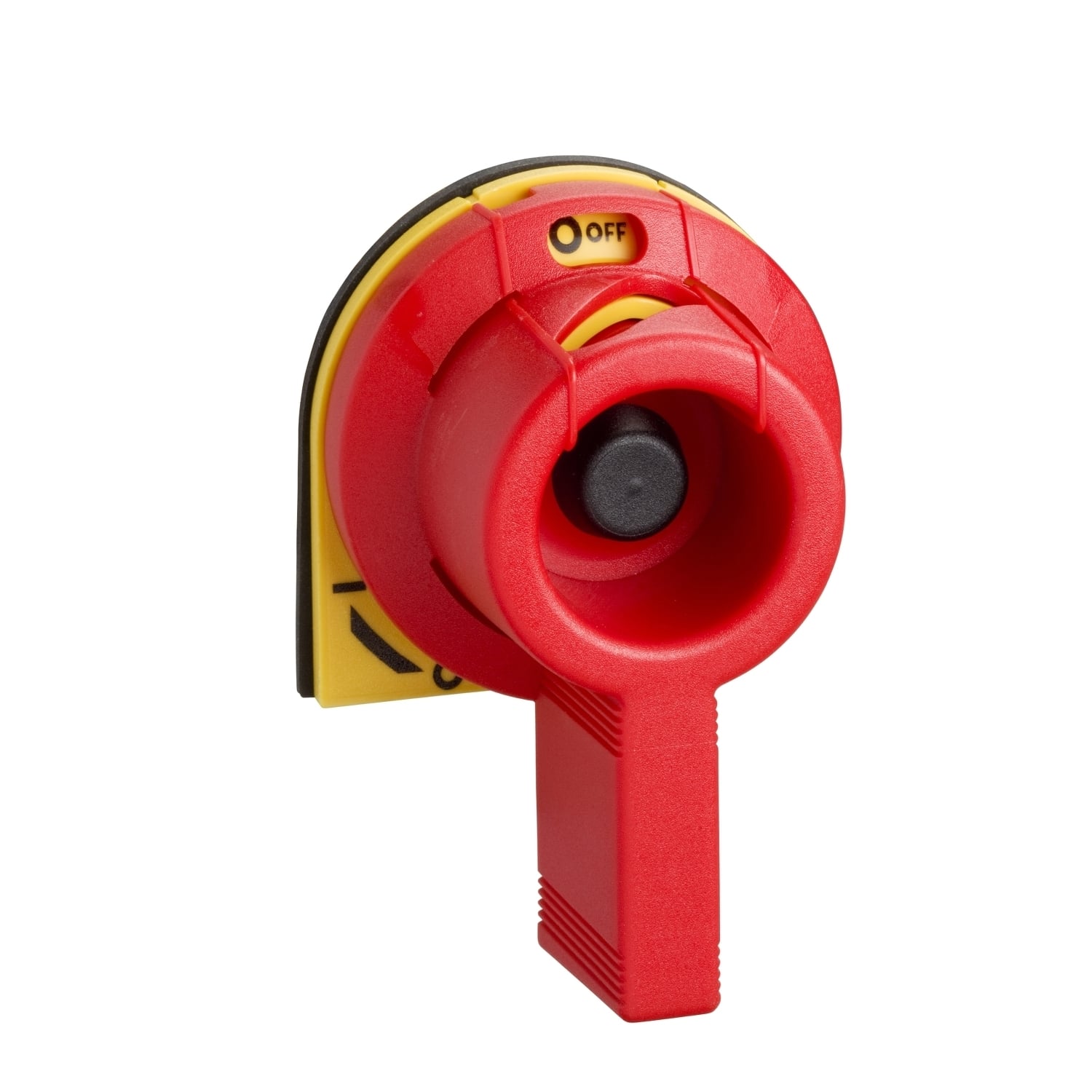 GS1AH102 TeSys Front/Right Side Mount Rotary Handle With Padlocking, Red/Yellow