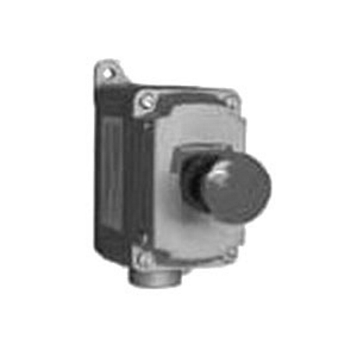 1-Circuits 1-Gang Pushbutton Switch; Maintained Action, 1 NO and 1 NC