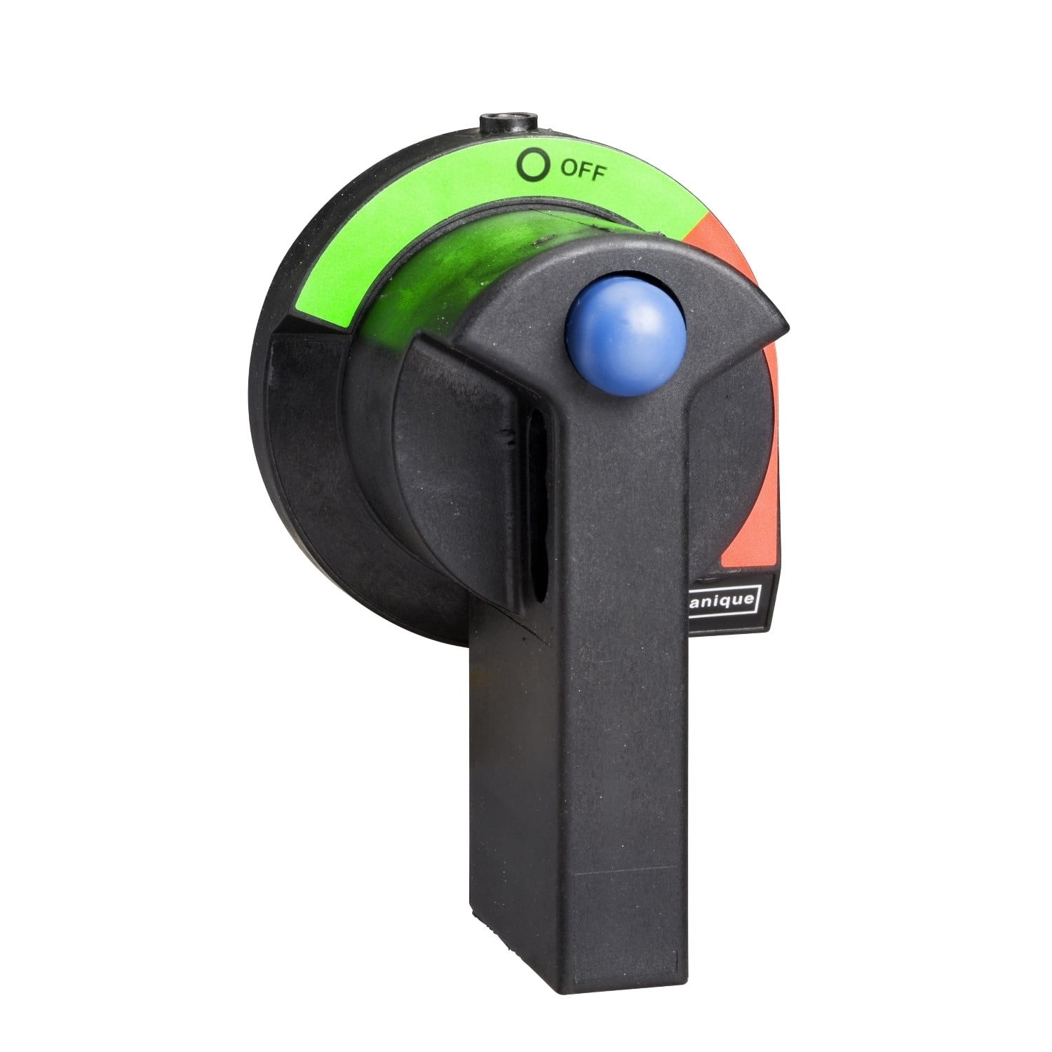 GS1AH130 Defeatable Padlockable Disconnect Switch Operating Handle, 2-3/4 in W, Black