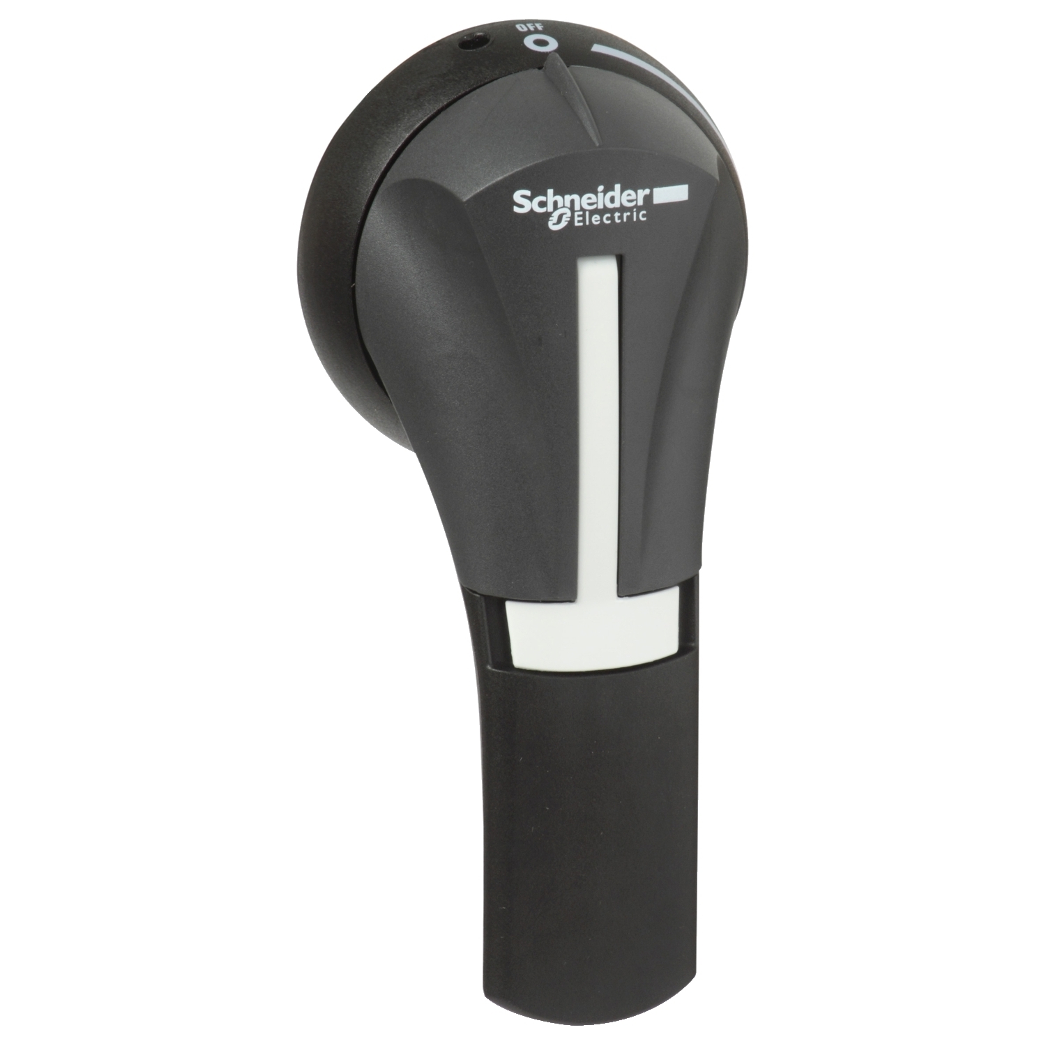 GS2AH430 TeSys 2-Position External Frontal Rotary Handle With Rotary Handle Padlocking, Black/Gray