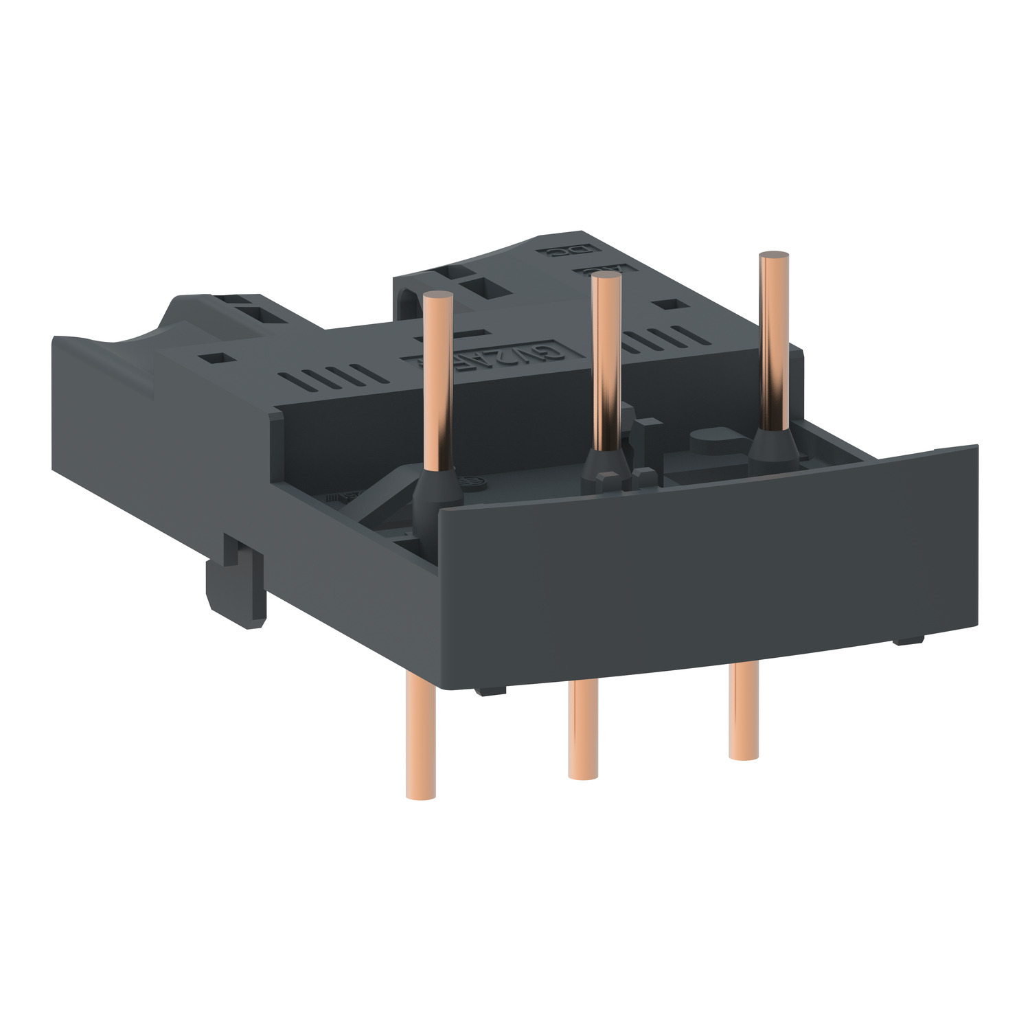 Combination block,TeSys Deca,between GV2(Screw connection) mounted on LAD311 and LC1D09-D38