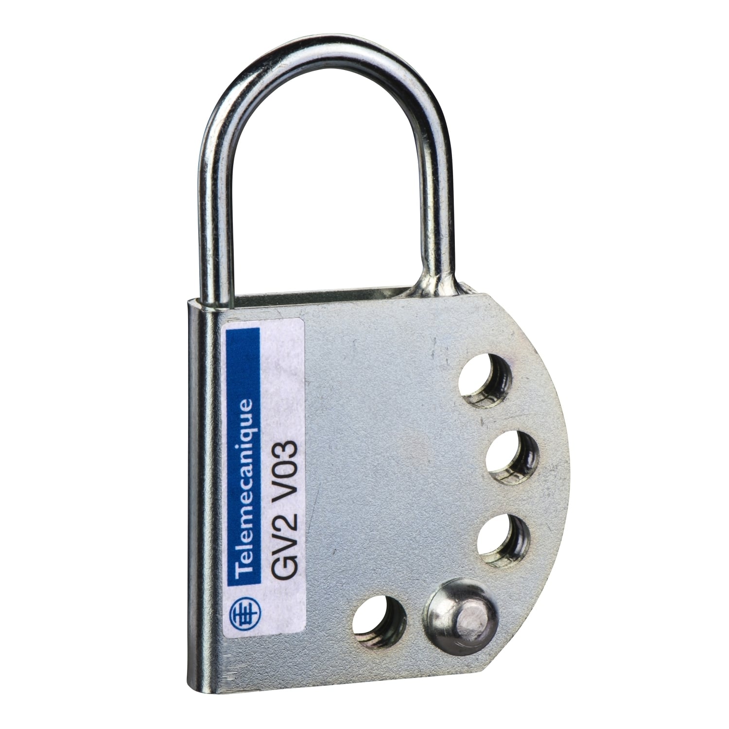 GV2V03 Padlocking Device, For Use With TeSys GV2, GV3 Manual Starter, GV3P, GV3P..6 Manual Motor Controllers, TeSys Fuse Carriers