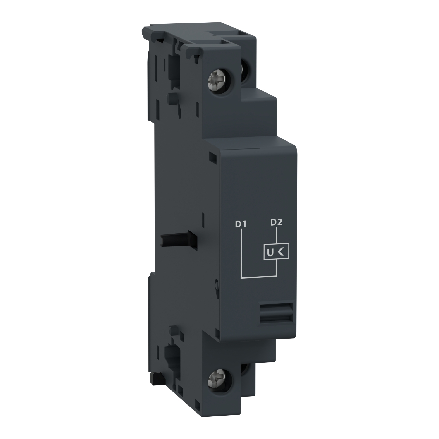 GVAU115 TeSys Undervoltage Trip Unit, 110/115/127 V AC, 0.7 to 0.35 x 110 VAC