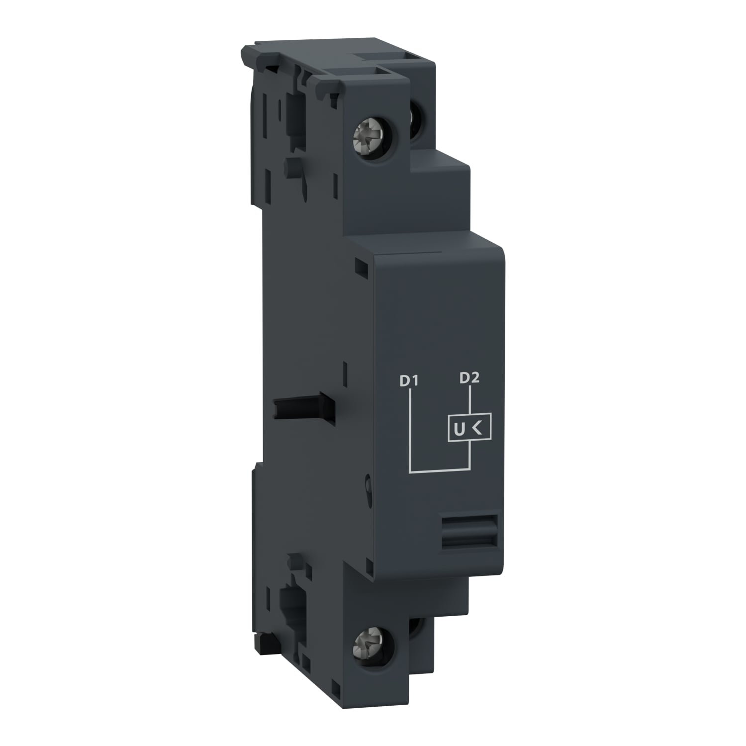 GVAU415 TeSys GVAU Undervoltage Trip, For Use With TeSys GV2L, GV2LE, GV2ME, GV2P, GV3L, GV3P Manual Starter
