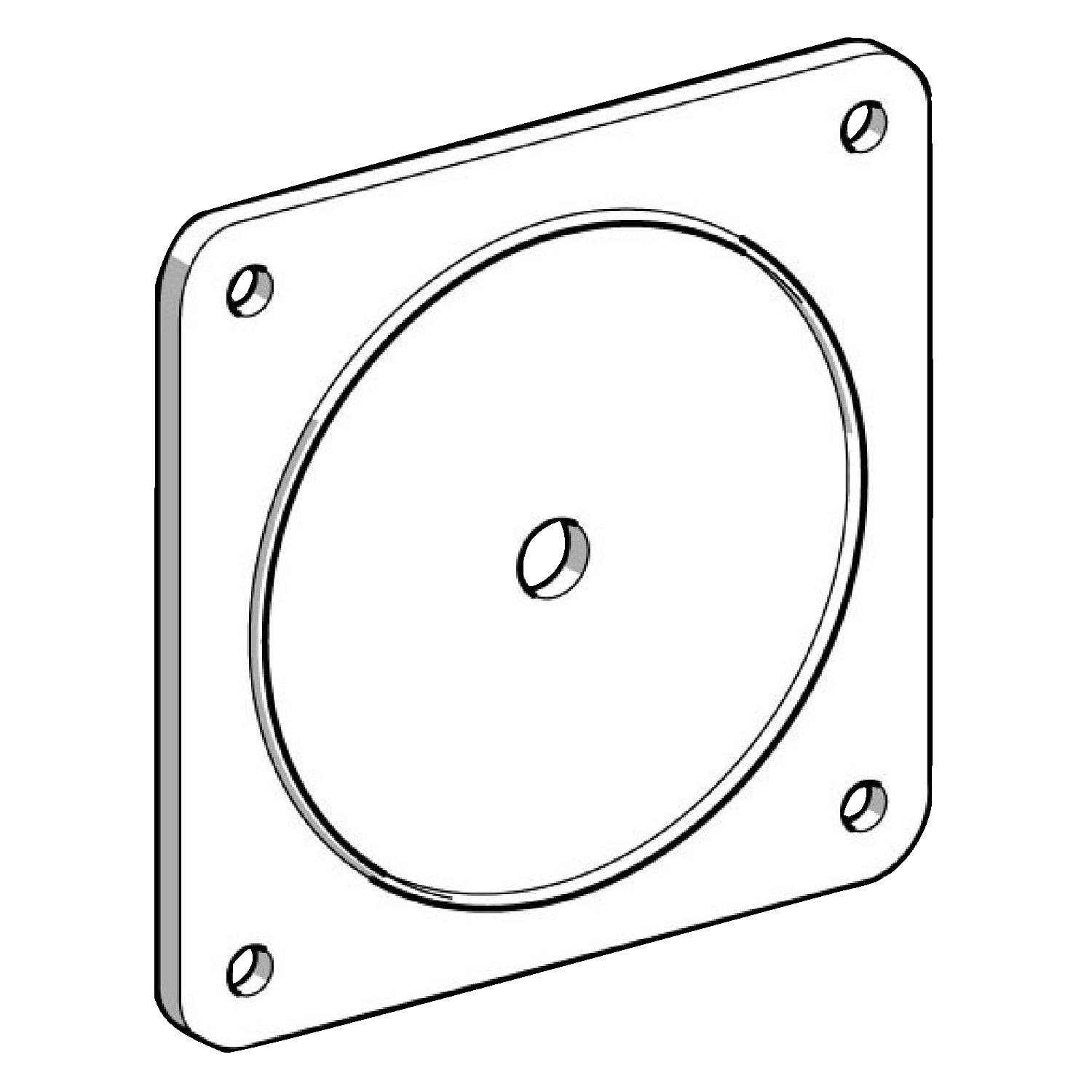 KZ62 Gasket Kit, For Use With Mini-Vario and Vario V3-V4 Enclosed Switch and 4-Hole Type Handle, IP65, 60 x 60 mm
