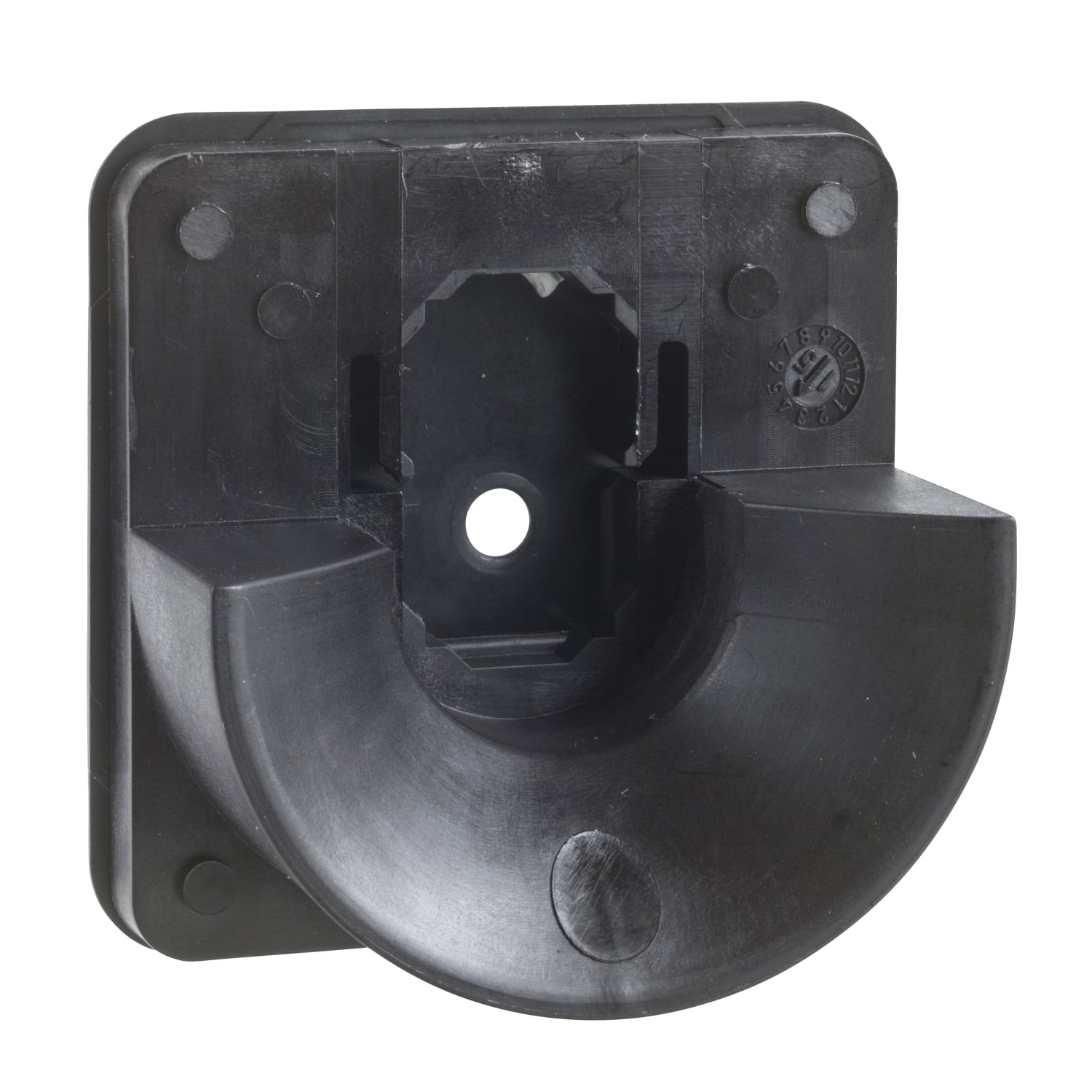 KZ83 TeSys KZ Series Door Mounting Plate, For Use With Vario 60 x 60 mm, 45 x 45 mm VN12, VN20, V02 to V2 Door Interlocking, 4-Screws
