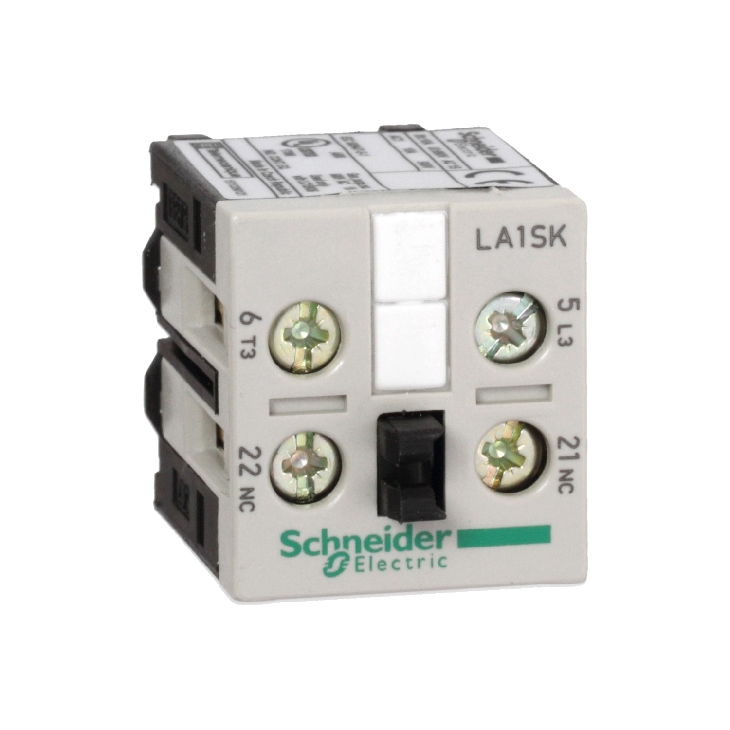 LA1SK11 TeSys Auxiliary Contact Block, 690 V AC, 10 A, 2 Contacts