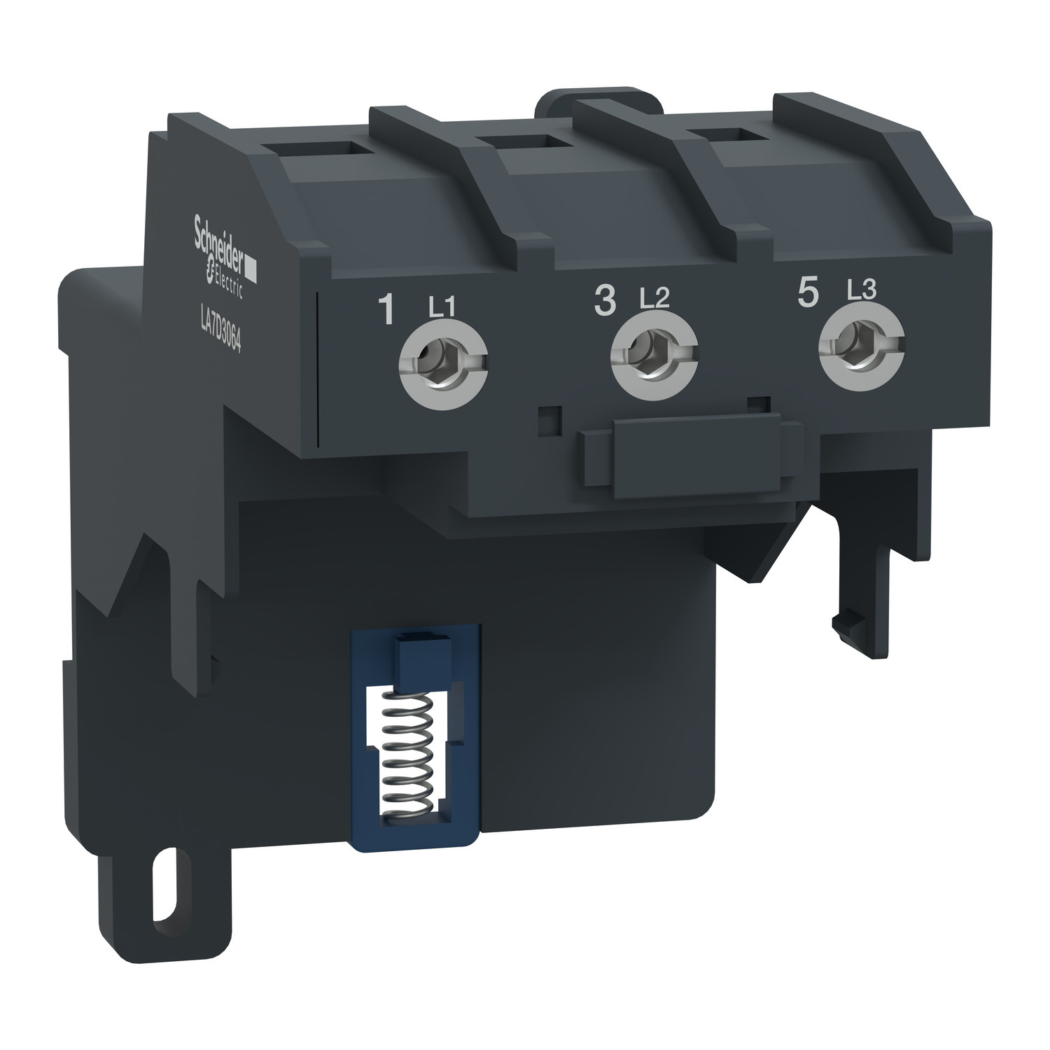 LA7D3064 TeSys Bi-Metallic Terminal Block Adaptor, For Use With Model LR2D35, LR3D33, LRD33, LR3D35, LRD43, LR3D43 Thermal Overload Relay