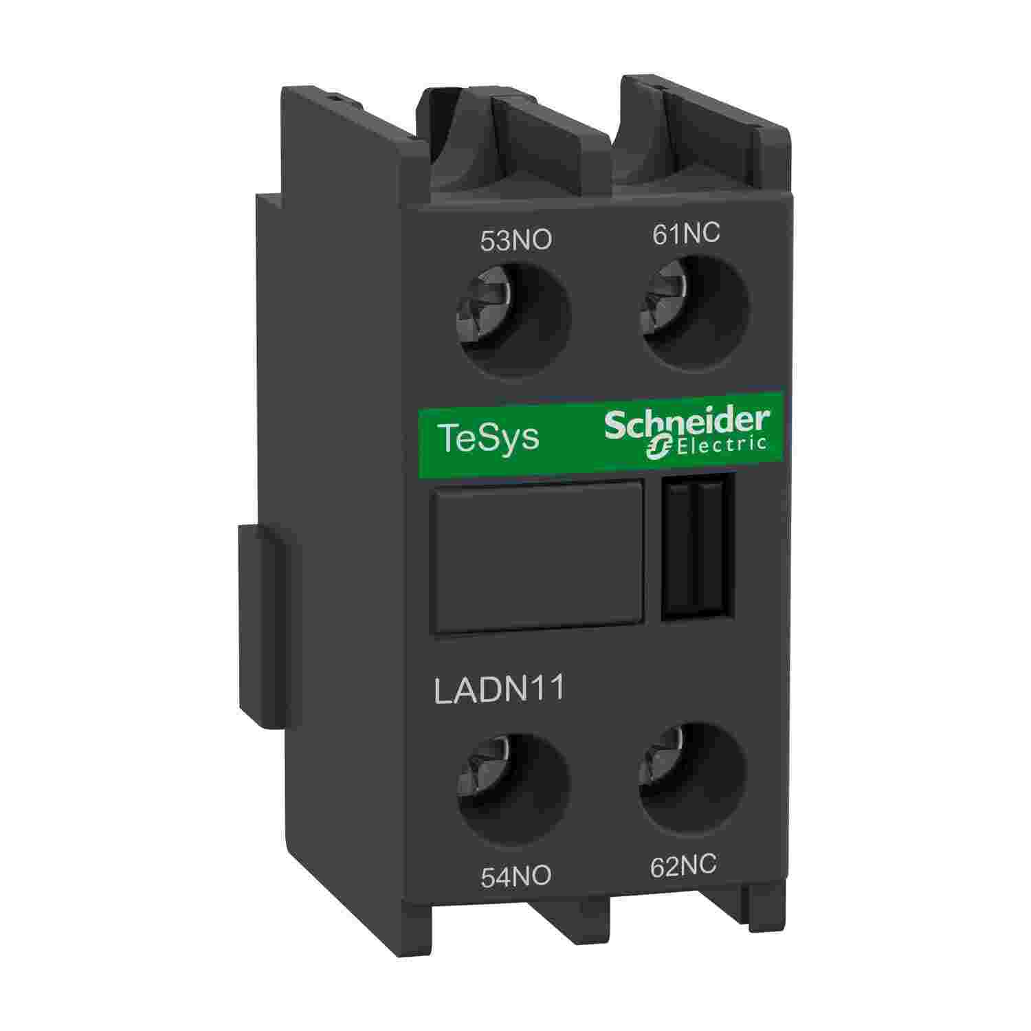 LADN11 TeSys D Auxiliary Contact Block, 690 V AC, 10 A, 2 Contacts