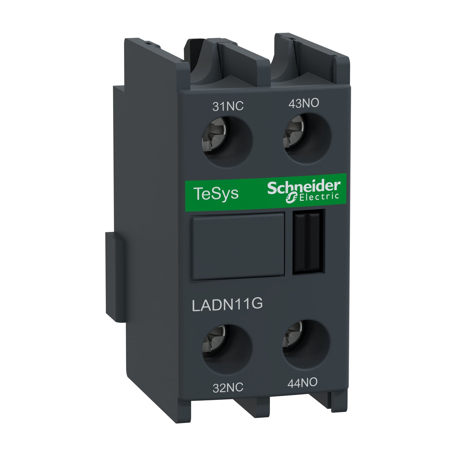 LADN11G TeSys Instantaneous Auxiliary Contact Block, 690 V AC, 10 A, 1NO-1NC Contacts