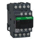 IEC contactor, TeSys Deca, nonreversing, 25A resistive, 4 pole, 2 NO and 2 NC, 120VAC 50./60Hz coil, open style
