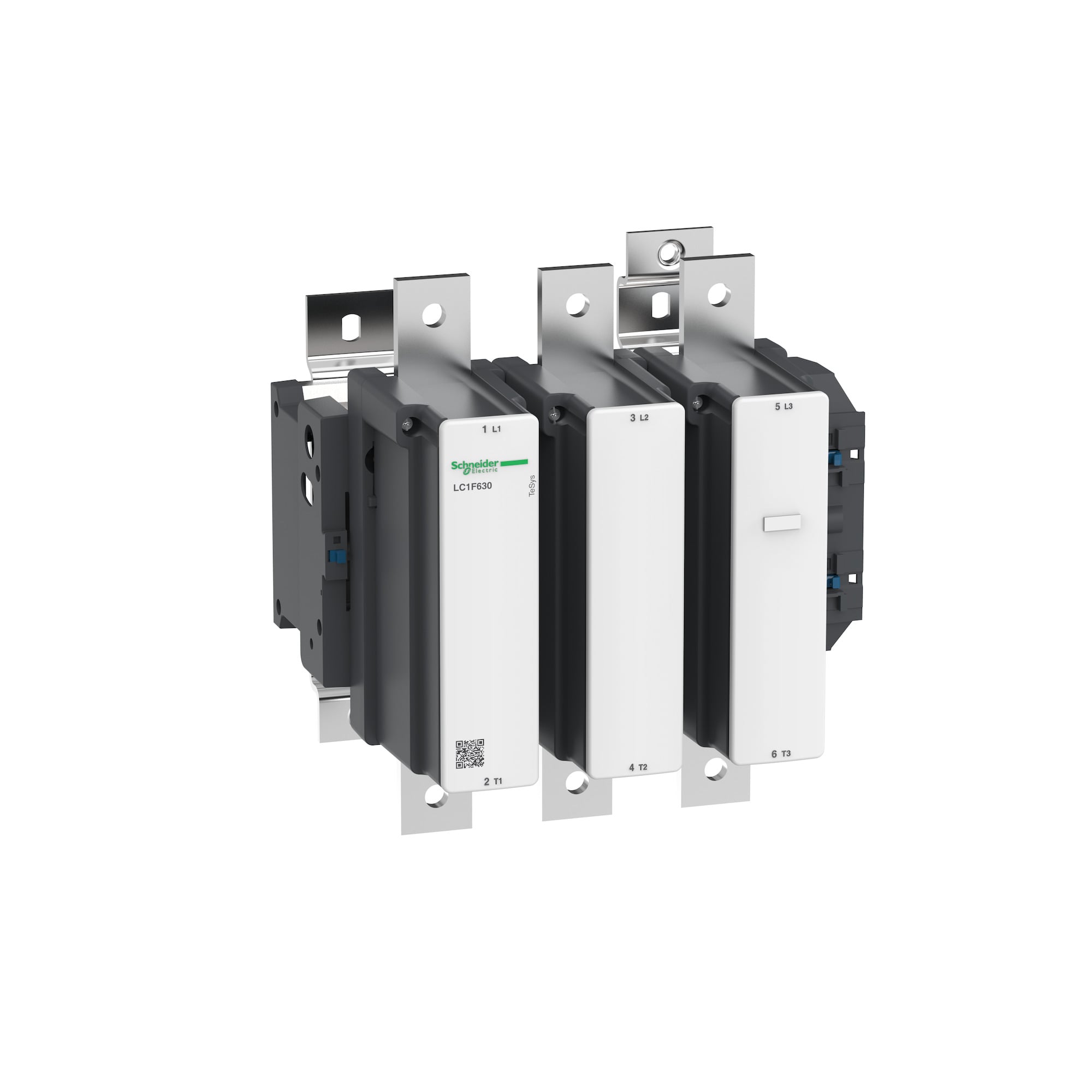 LC1F630 TeSys F IEC Contactor, 1000 V AC, 460 V DC V Coil, 630/1000 A, 3NO Contact, 3 Poles