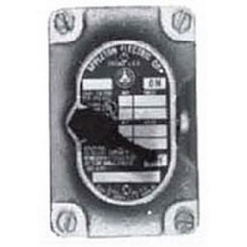 1-Gang Front Switch Cover; 120 - 277 Volt AC, 20/30 Amp, 1-Pole, For EFS Non-Sealed Tumbler Switch