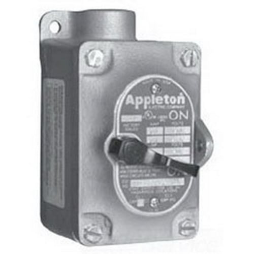 EFS175-F3W 1-Gang Dead End Non-Sealed Tumbler Switch Control Station, 120/277 V AC, 20 A, NEMA 7CD/9EFG NEMA Rating