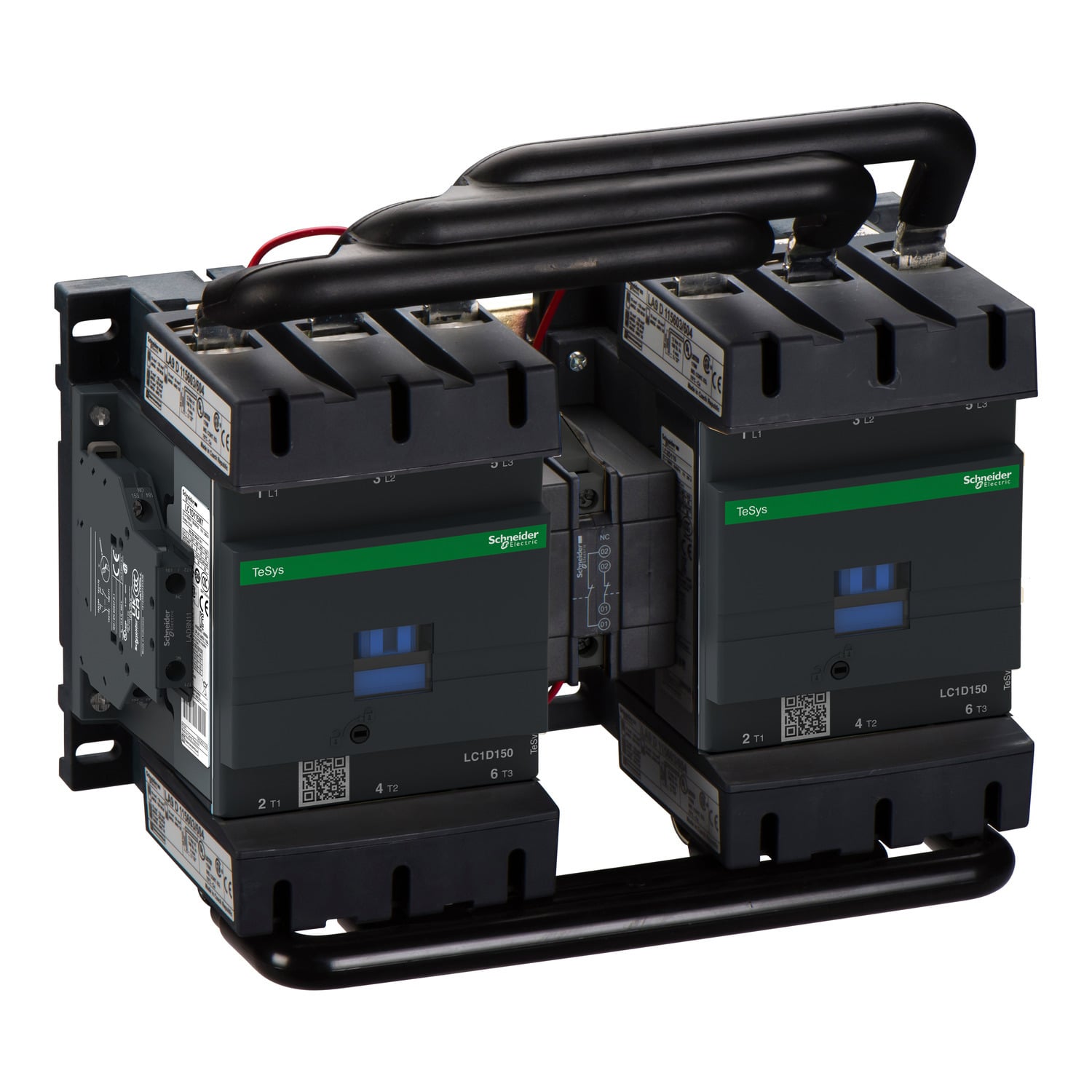 LC2D150F7 TeSys D LC2D Reversing IEC Contactor, 110 V AC V Coil, 150/200 A, 3NO Contact, 3 Poles