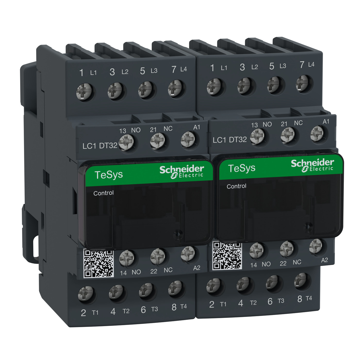 LC2DT32G7 TeSys D IEC Contactor, 120/690 V AC, 300 V DC V Coil, 32 A, 4NO Contact, 4 Poles