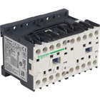 Reversing contactor, TeSys Micra, 3P, AC-3, lt or eq to 440V 6A, 1 NC, 24VAC coil