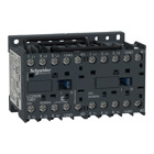 Reversing contactor, TeSys Micra, 3P, AC-3, lt or eq to 440V 9A, 1 NO, 24VAC coil