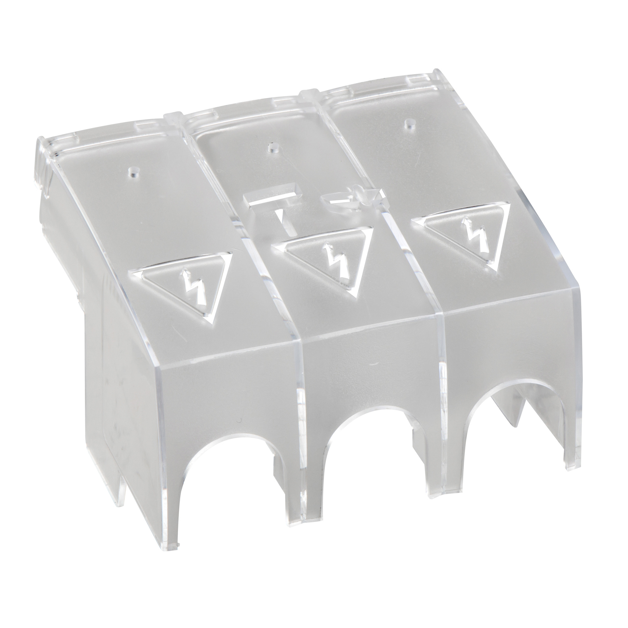 LK4AP3CN TeSys LK Series 3-Pole Terminal Shroud, Switch Rating 30 to 60 A, For Use With Non-Fusible LK4 Disconnect Switch