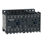 Reversing contactor, TeSys K, 3P, AC-3, lt or eq to 440V 6A, 1 NC, 24VDC coil