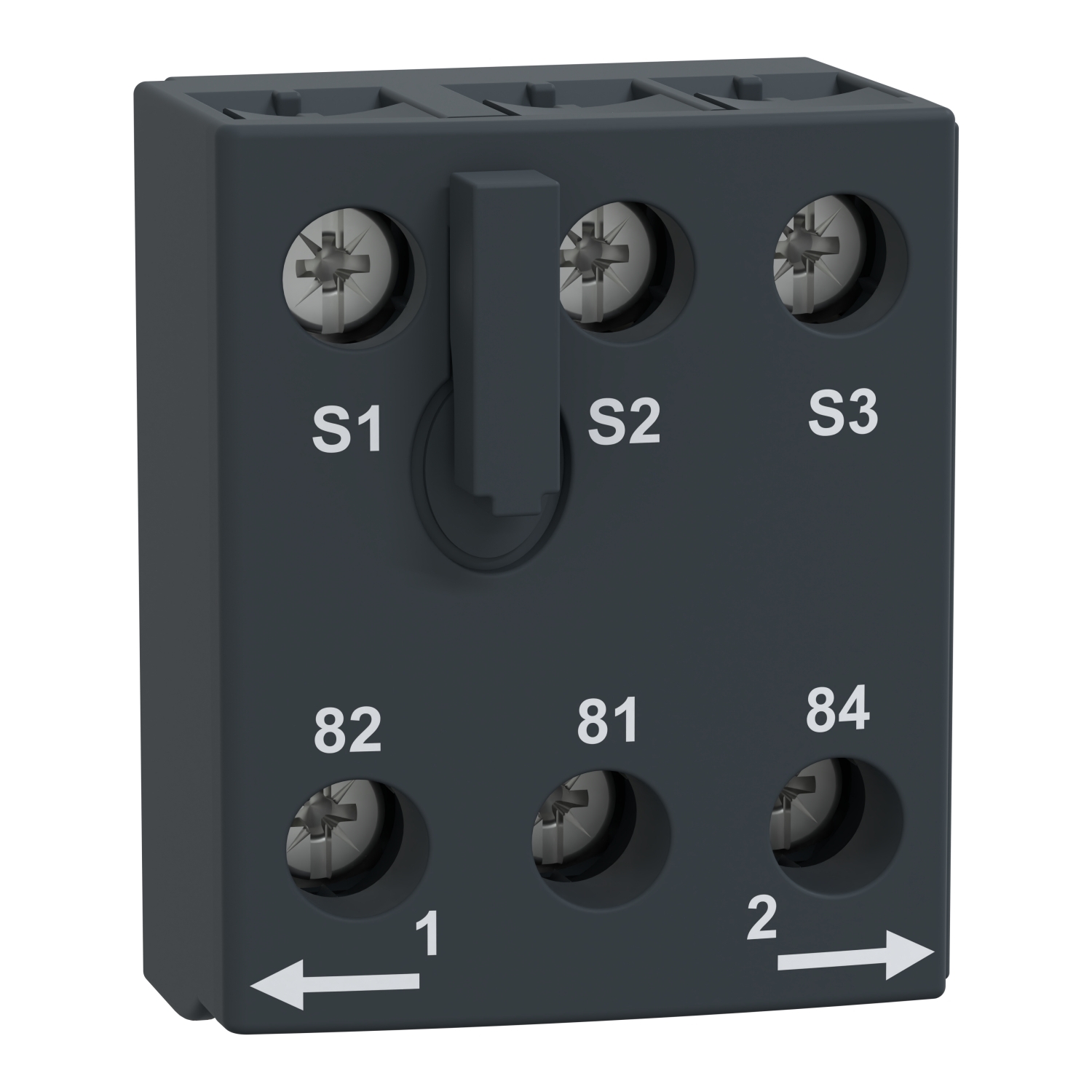LU9MR1 TeSys U LU9MR Control Terminal Block, For Use With LU6MB0 U-Line Reversing Motor Starter