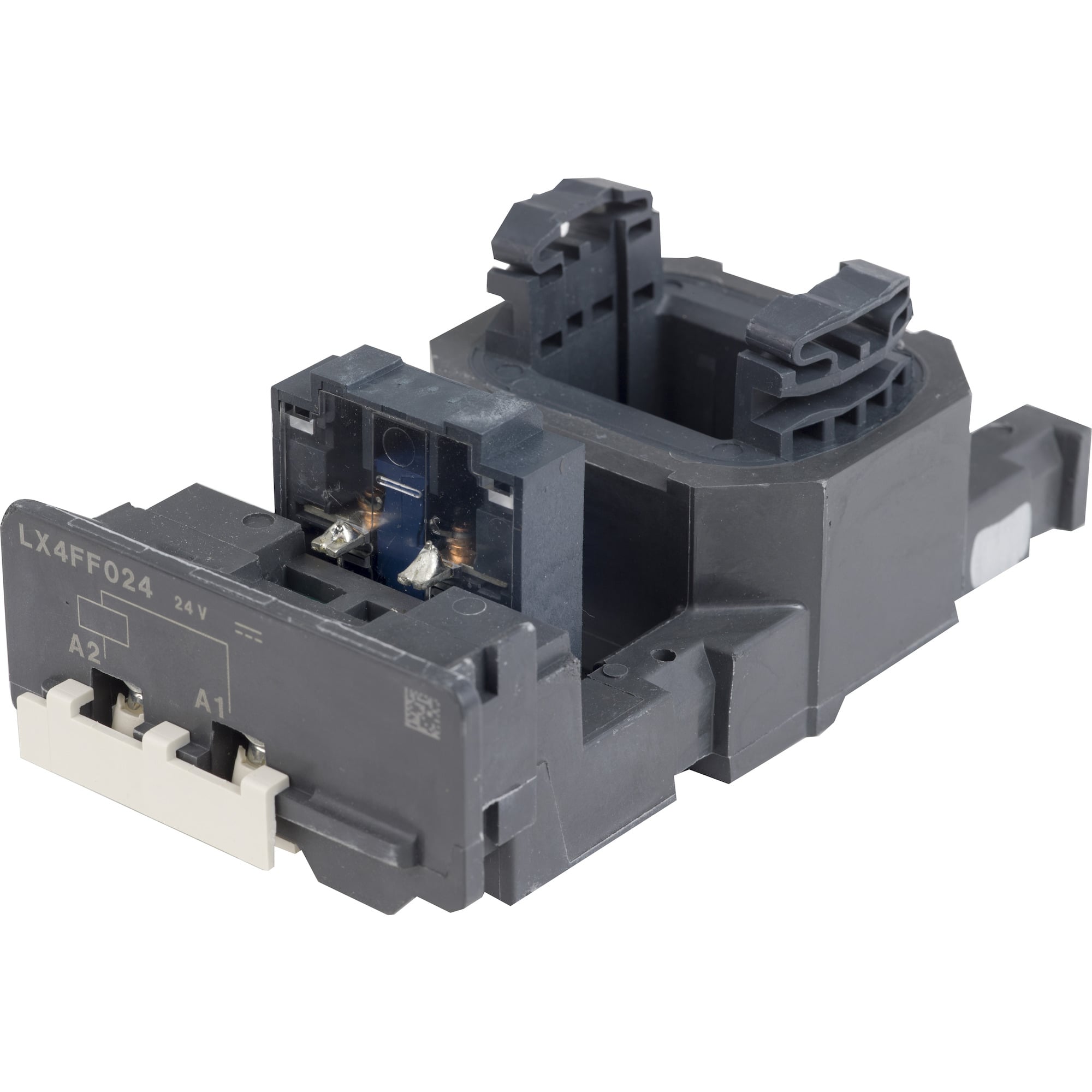 LX4FF024 Contactor Coil, 24 VDC, For Use With TeSys F LC1F115 115 A and LC1F150 150 A Contactor